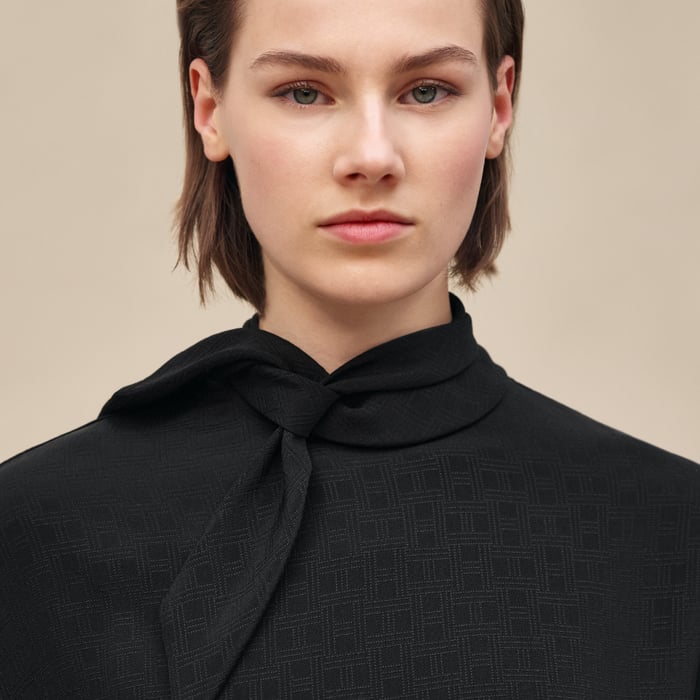 Noir "H Kelly" Cocoon Dress