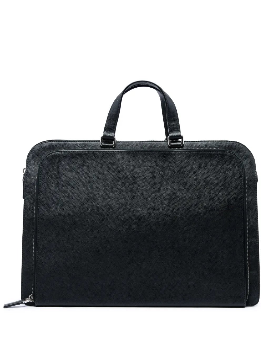 2013-2026 Saffiano Cuir Travel Front Zip Pocket Briefcase business bag