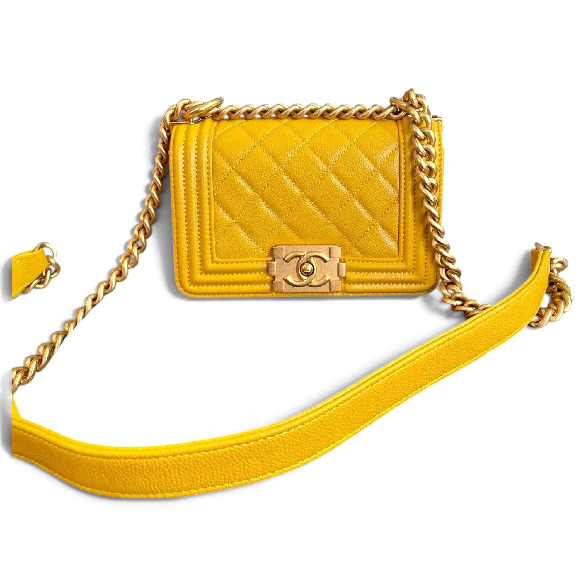 Boy leather crossbody bag