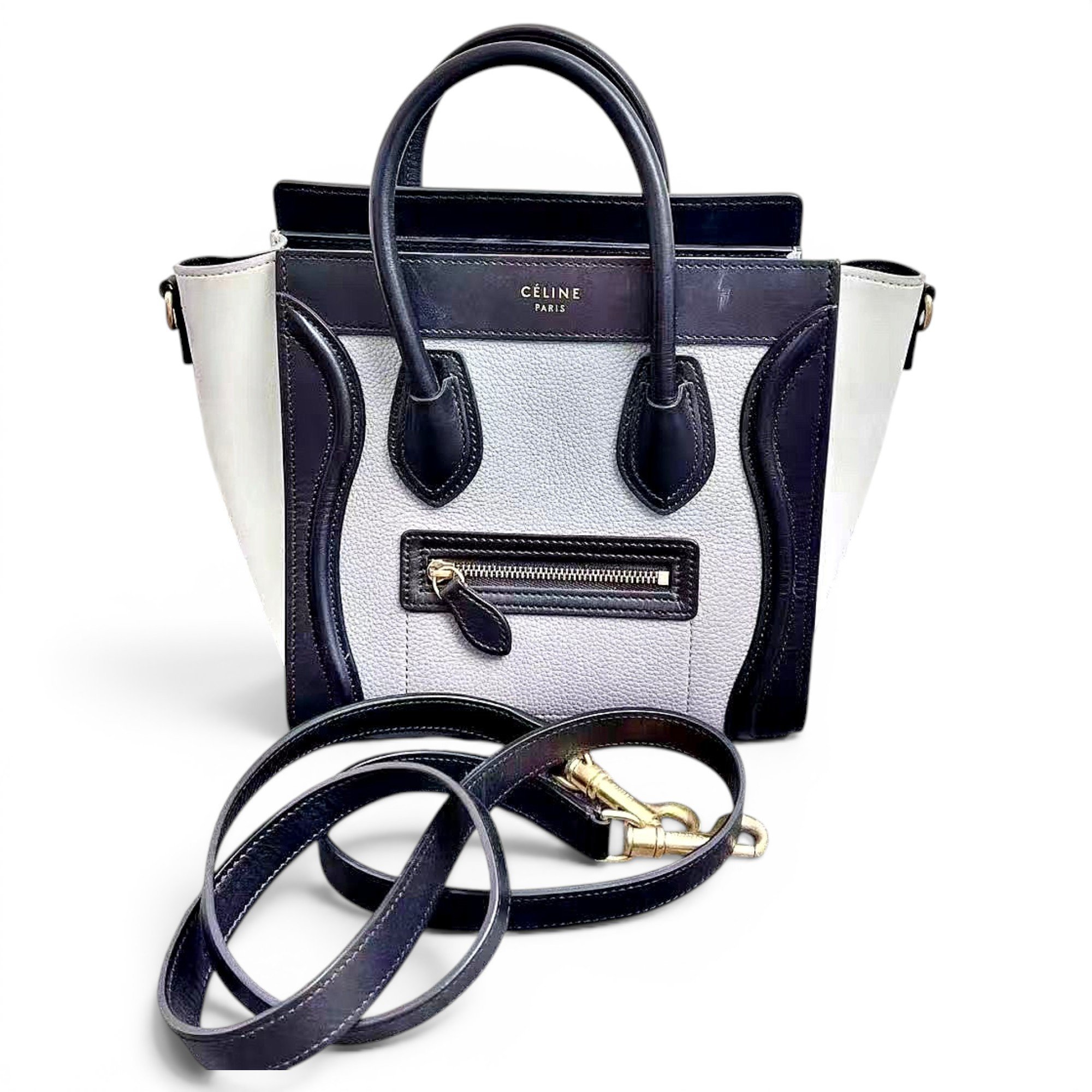 Celine Luggage leather handbag