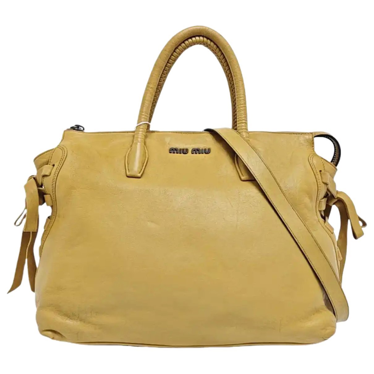 Leather handbag