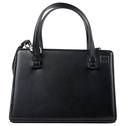 Postal leather handbag