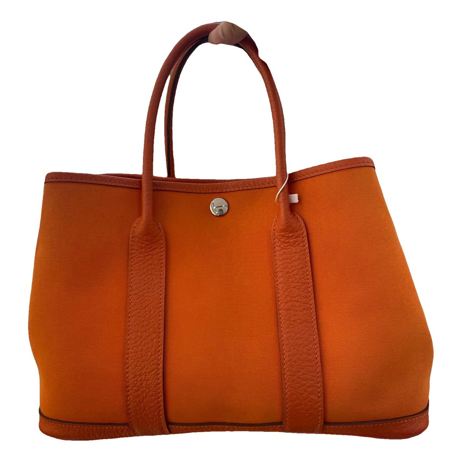 Garden Party leather handbag