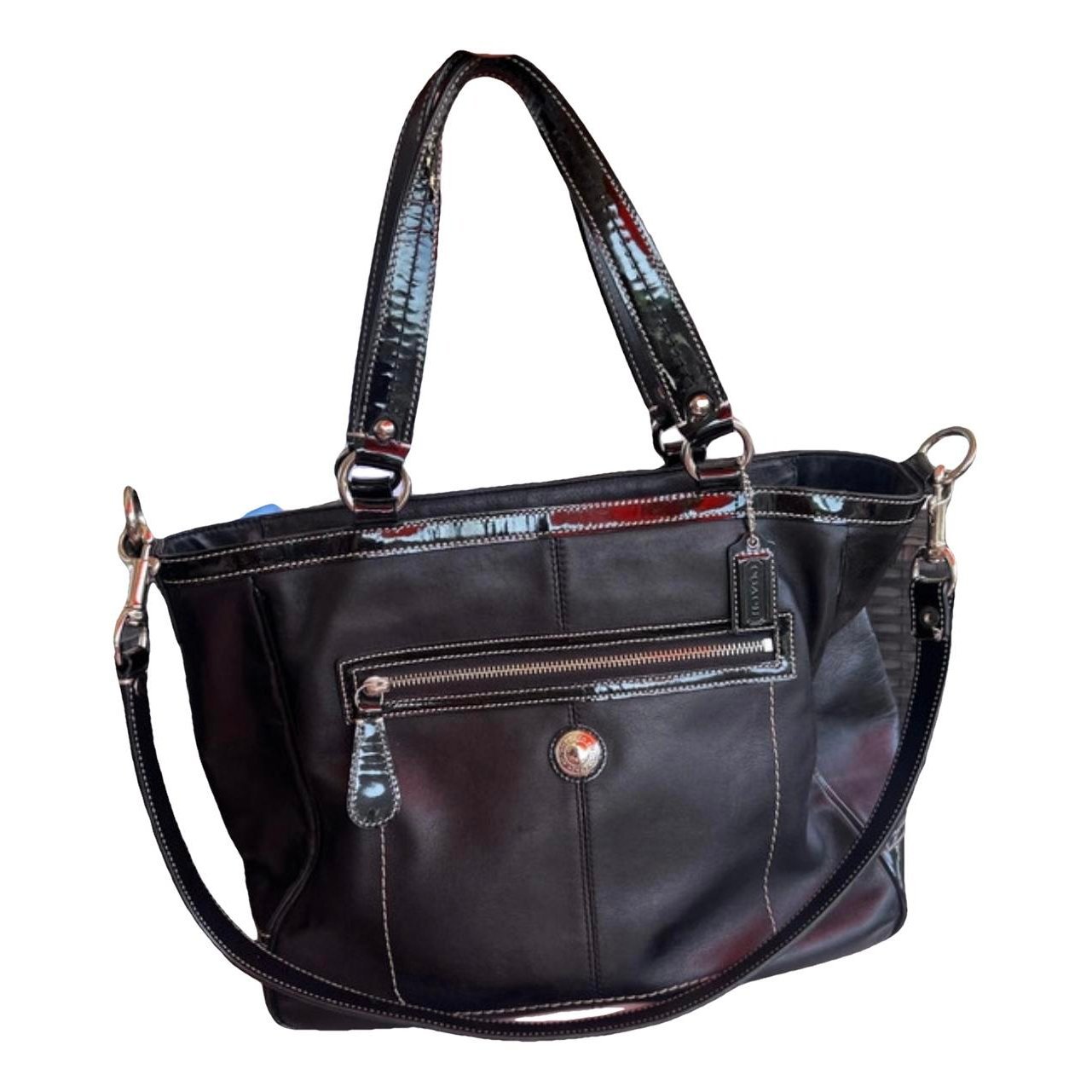 Leather tote