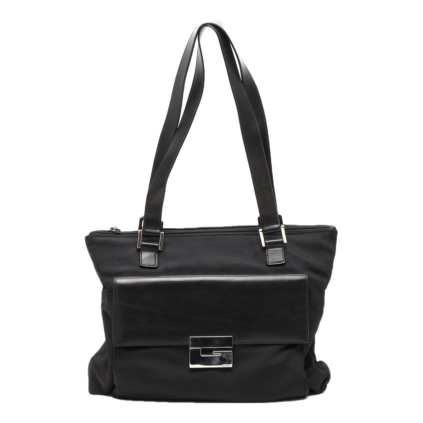 Leather tote