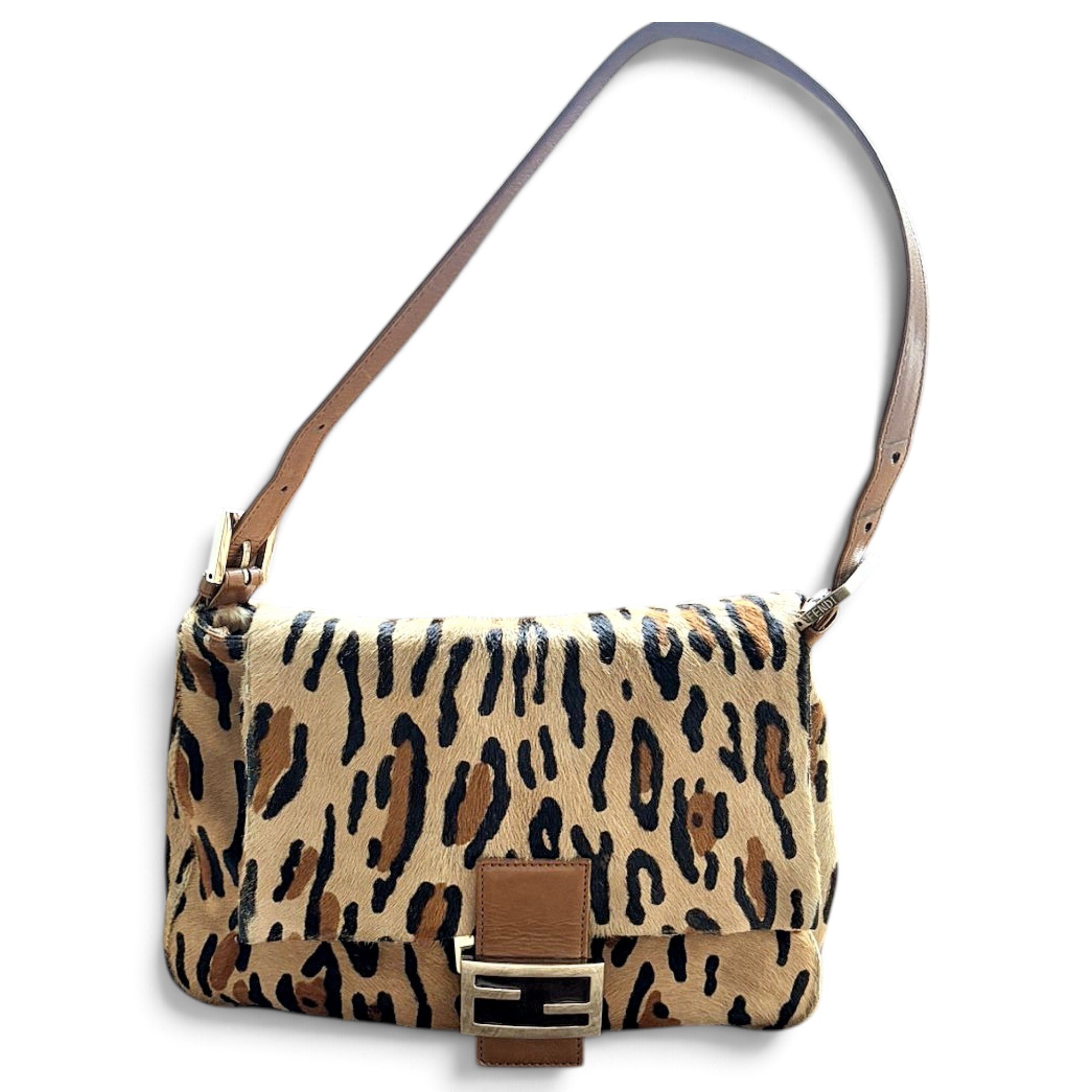 Mamma Baguette pony-style calfskin handbag
