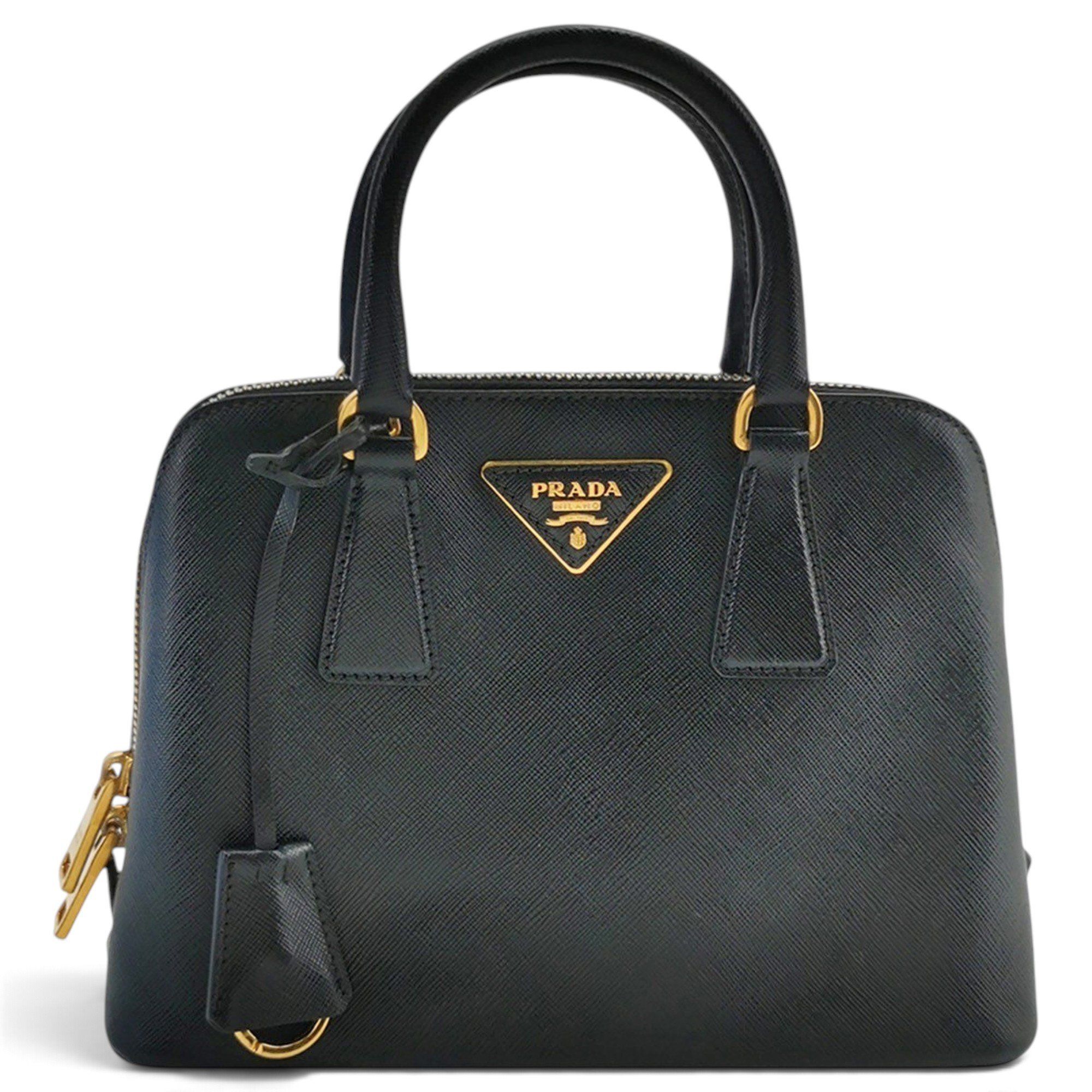 Promenade leather handbag