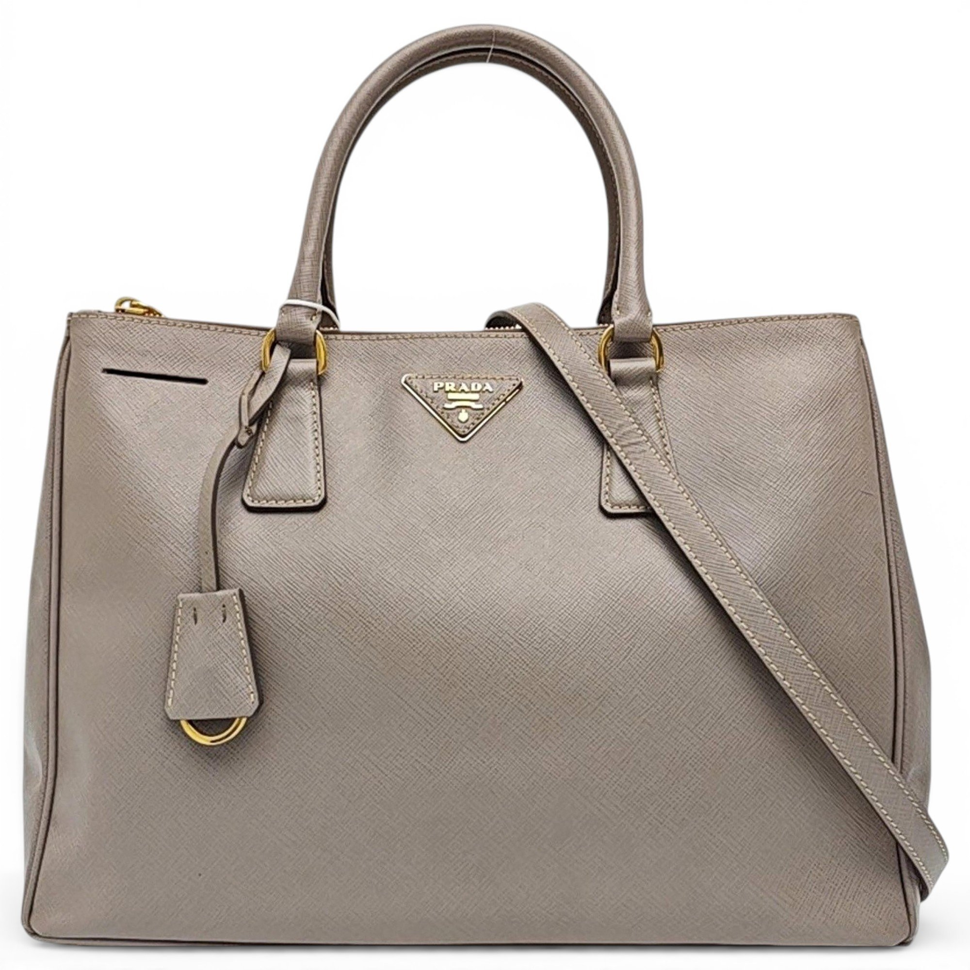 Galleria leather handbag