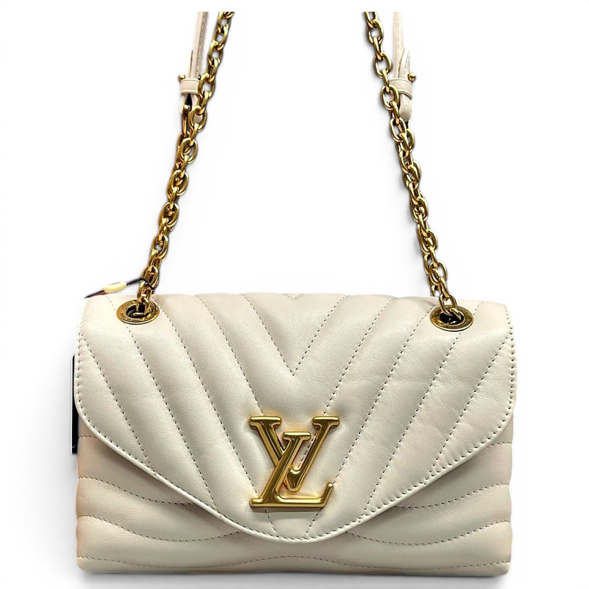New Wave leather handbag