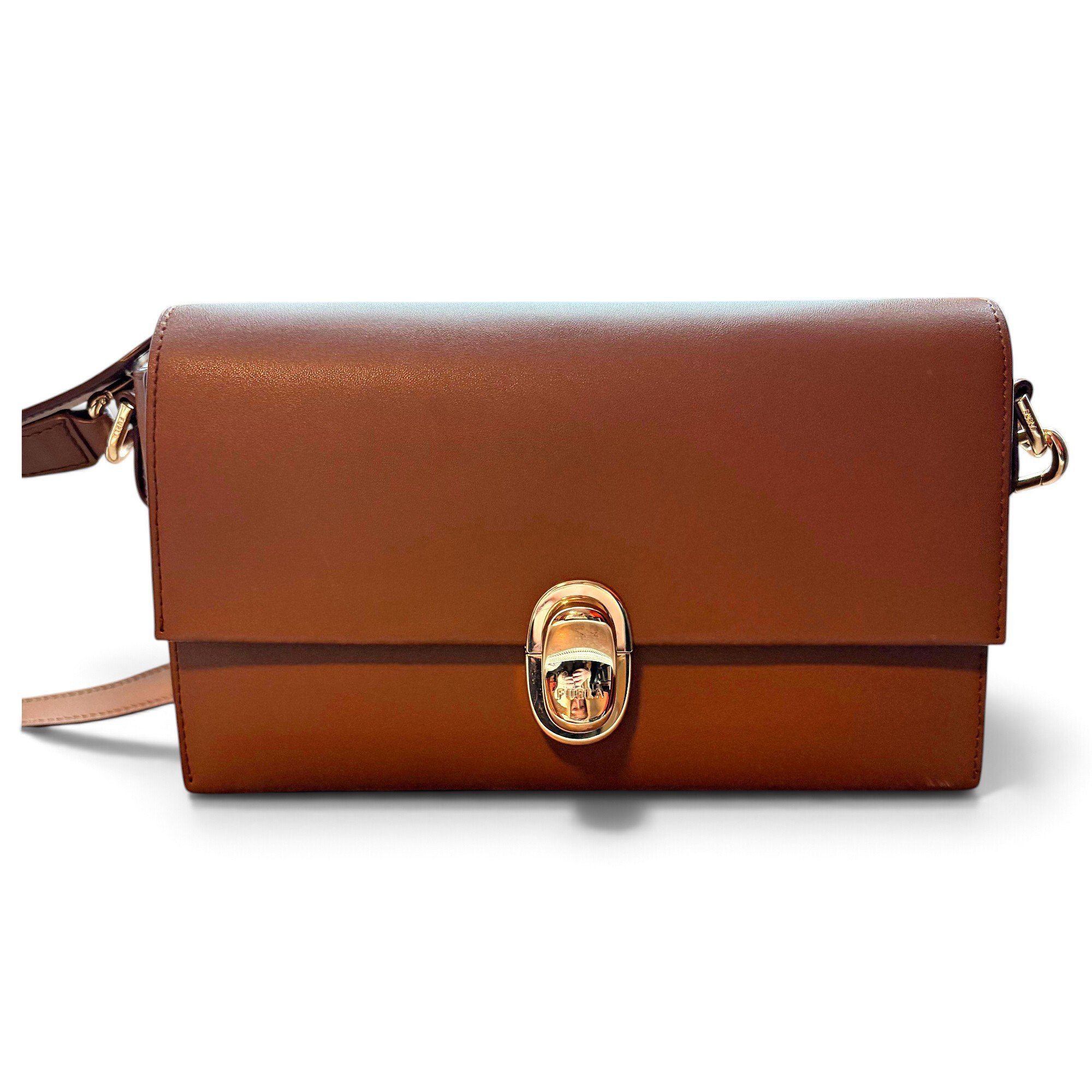 Leather handbag