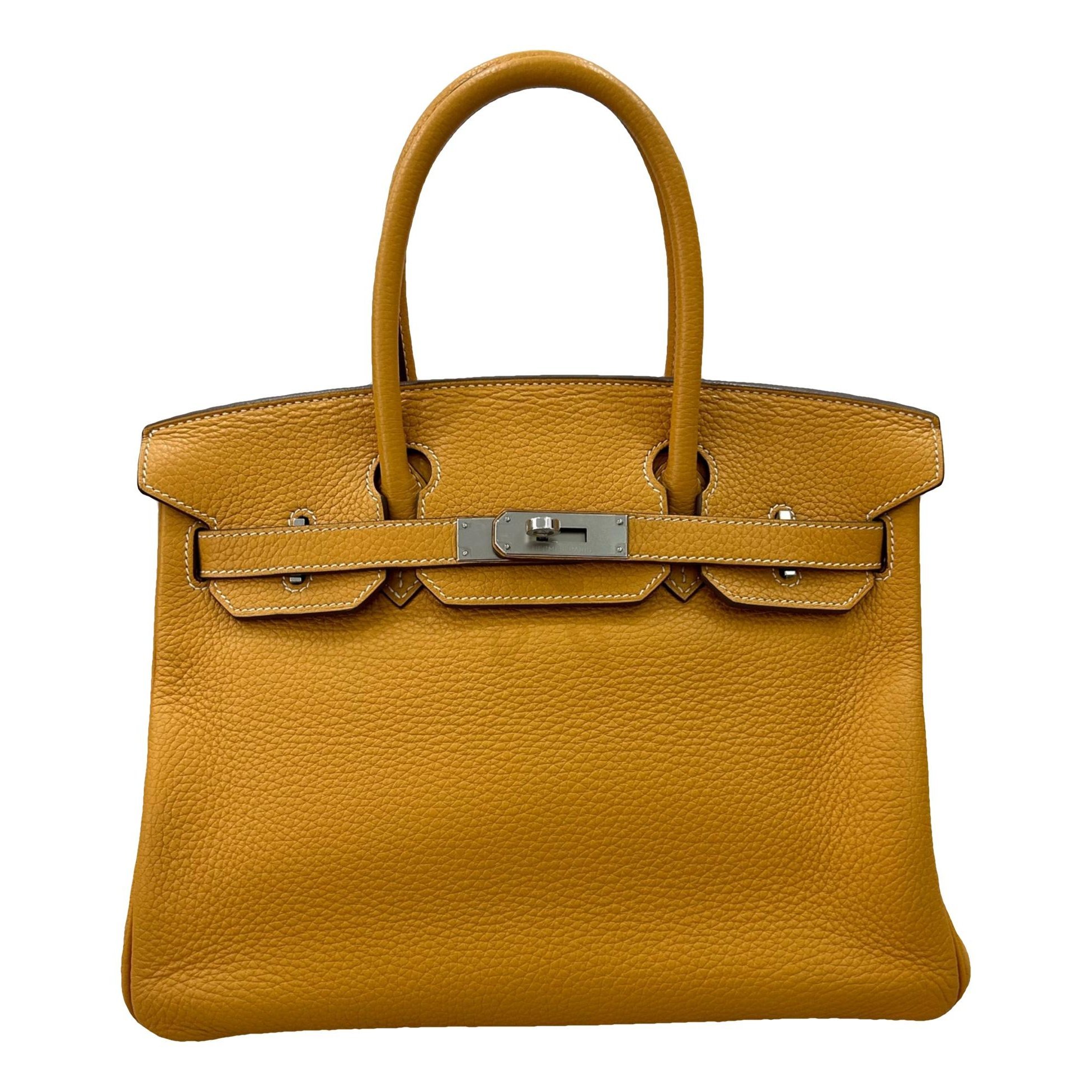 Hermes Birkin 30 Handbag Togo Leather