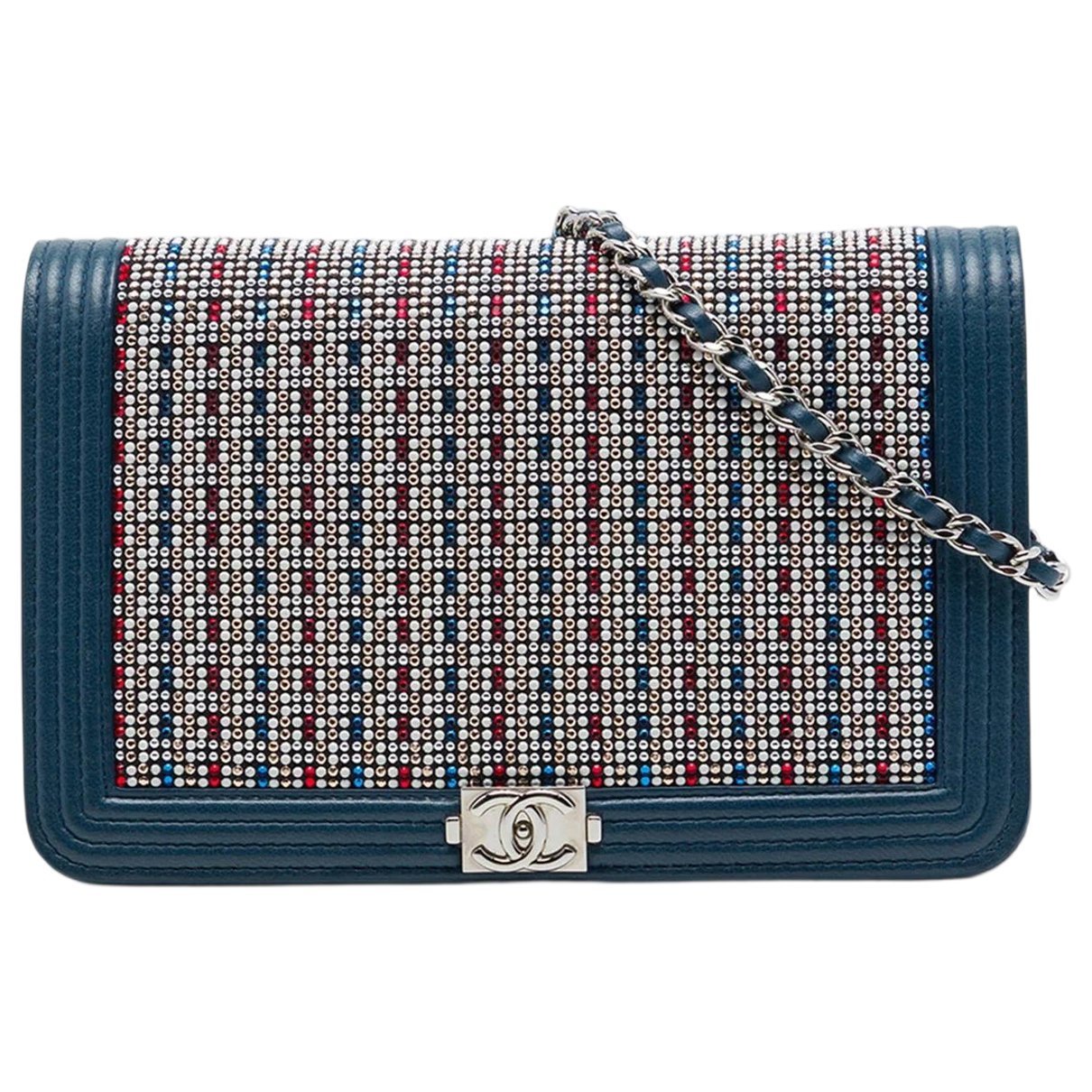 Boy leather crossbody bag