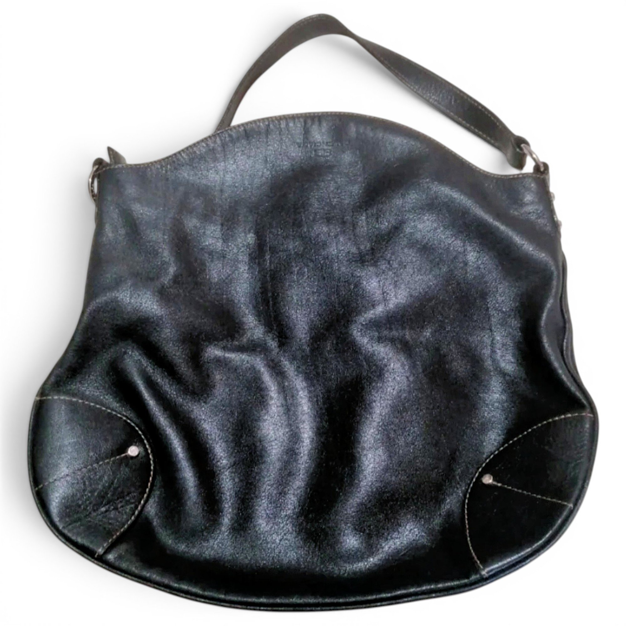 Leather handbag