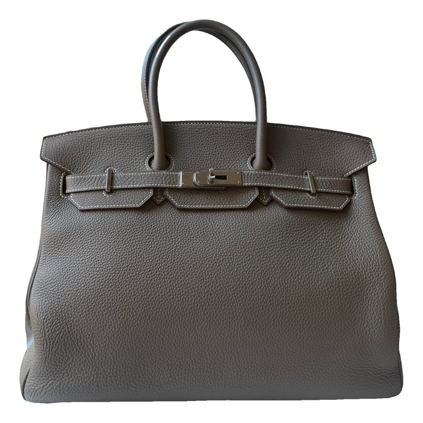 Hermes Birkin 35 Handbag Togo Leather