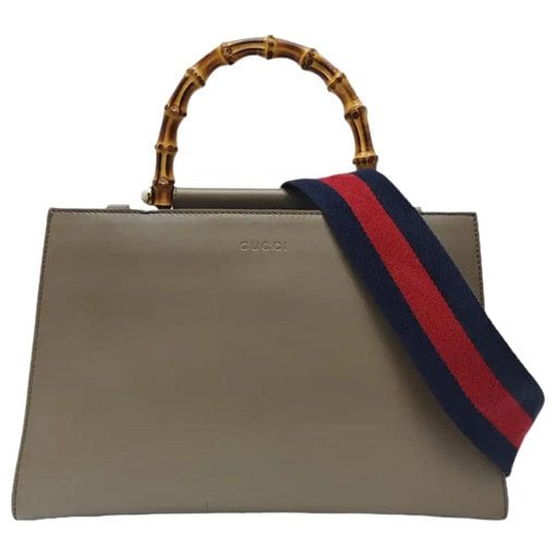 Nymphaea leather handbag