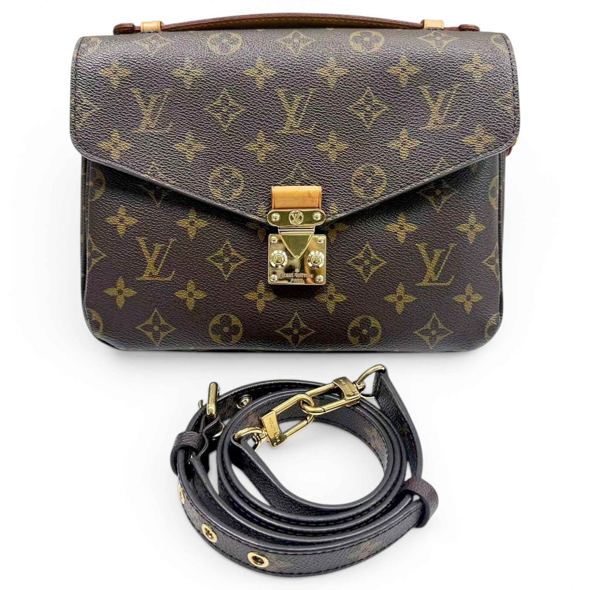 Metis leather crossbody bag