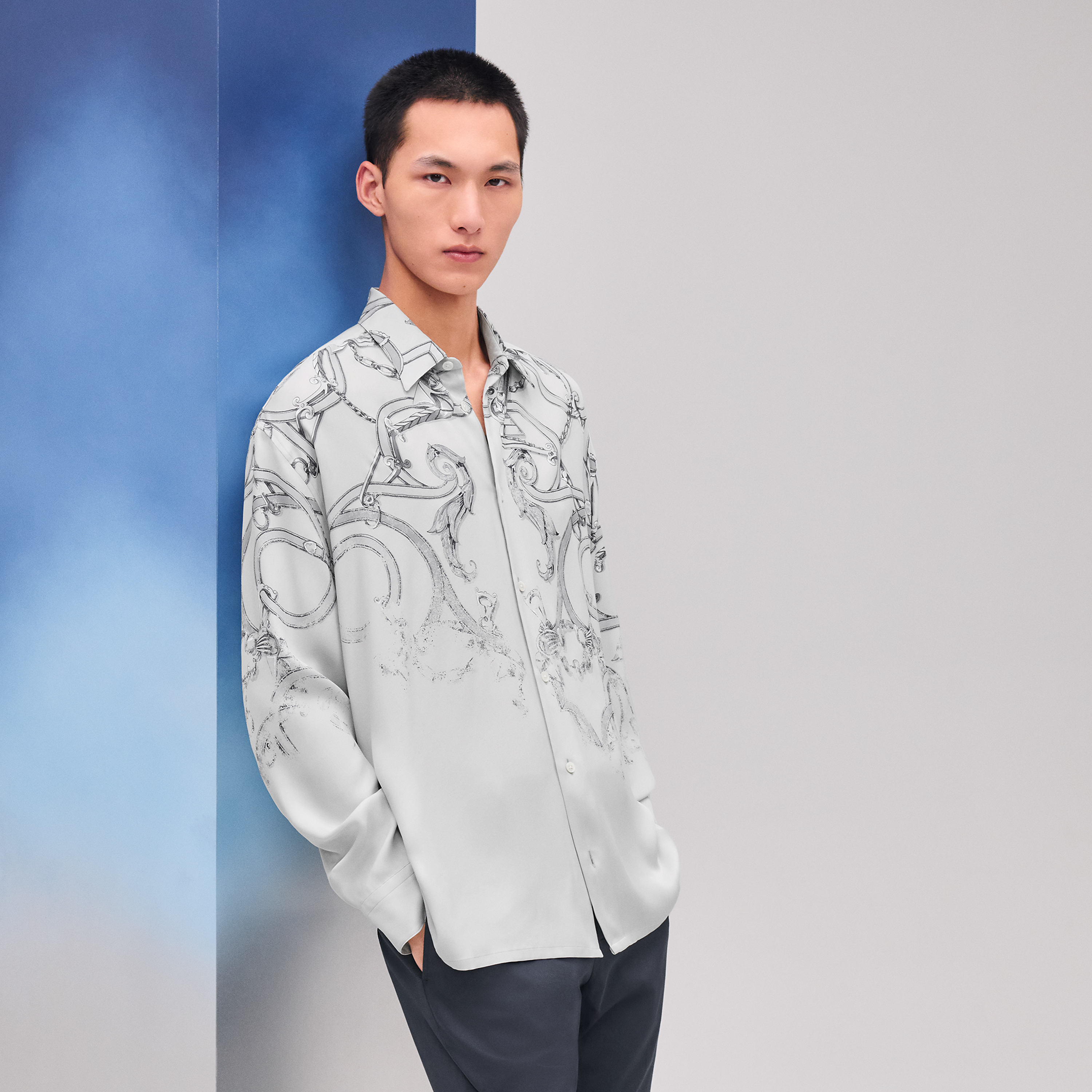 "L'Instruction du Roy Patine" boxy fit shirt