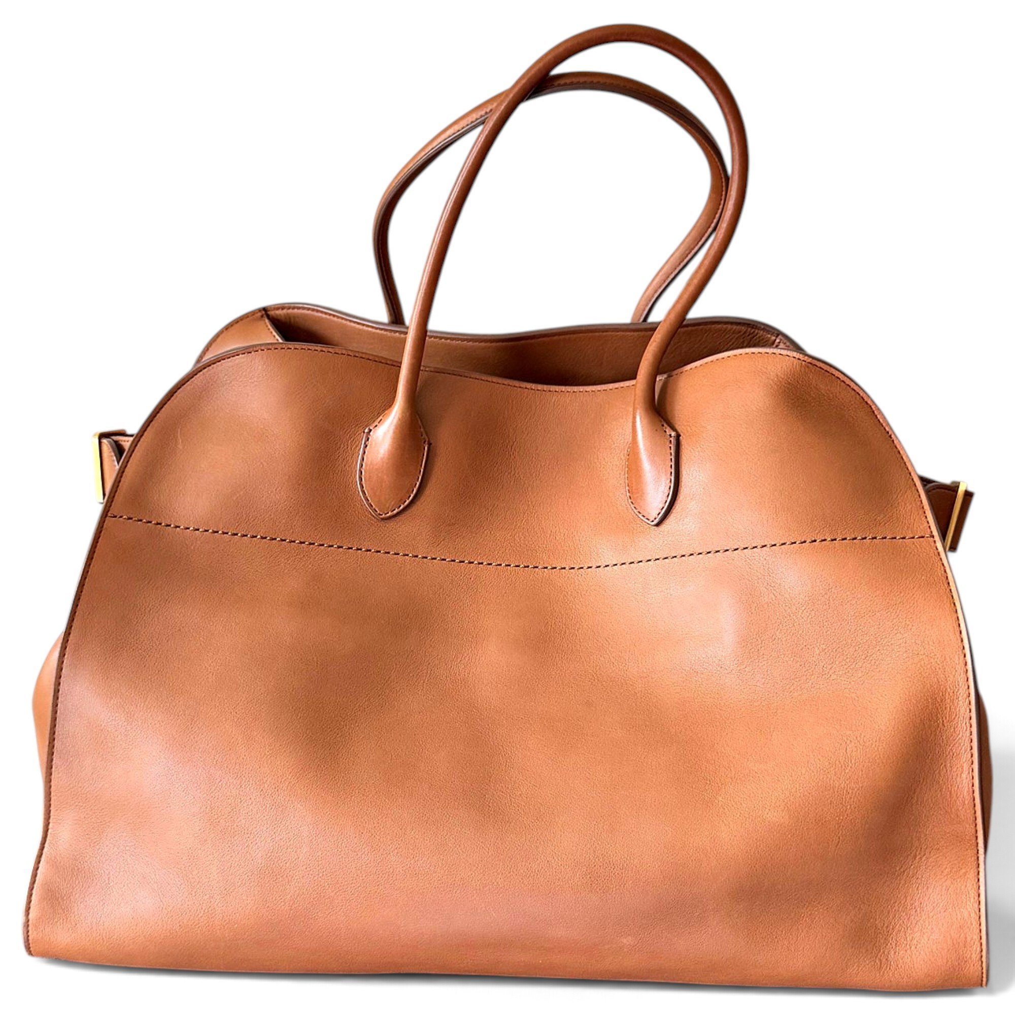 The Row Margaux leather tote