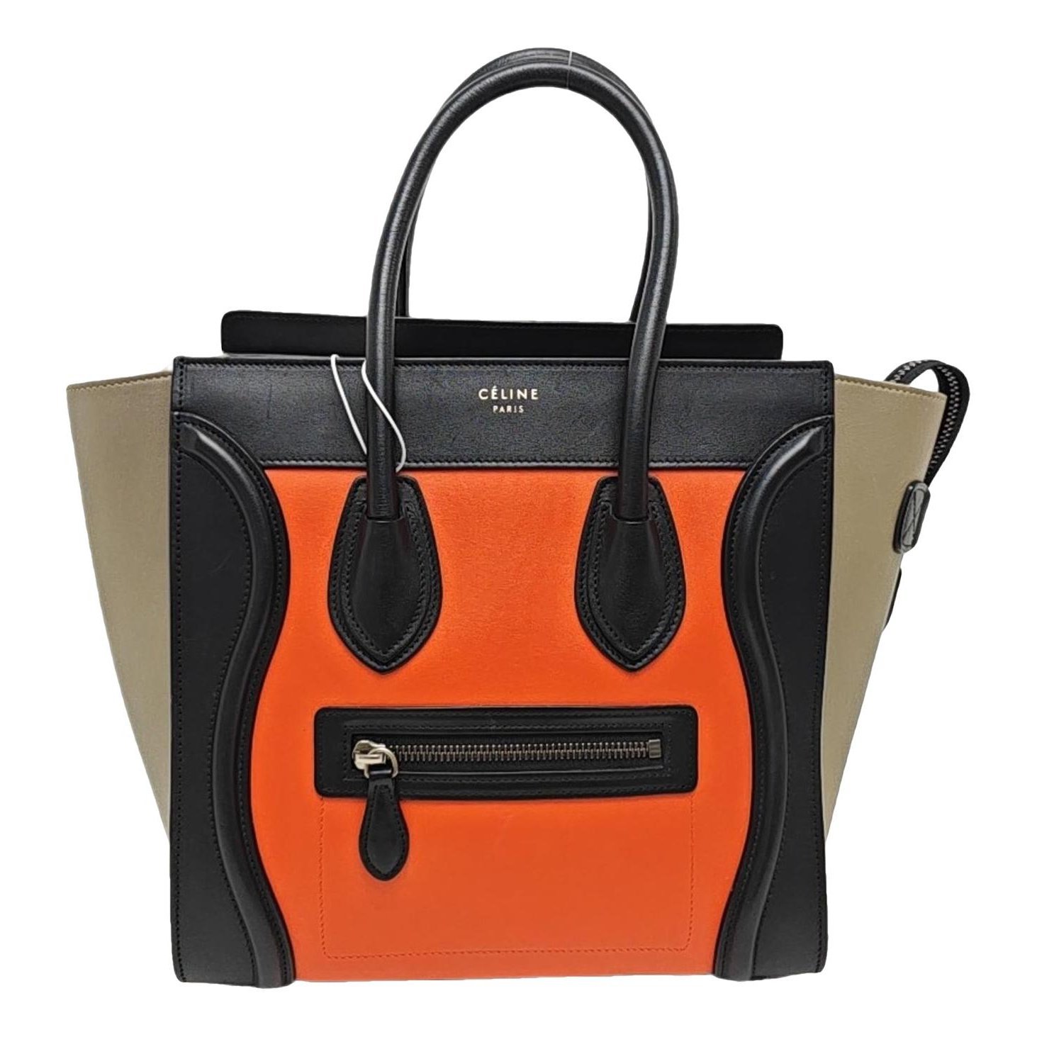 Luggage leather handbag