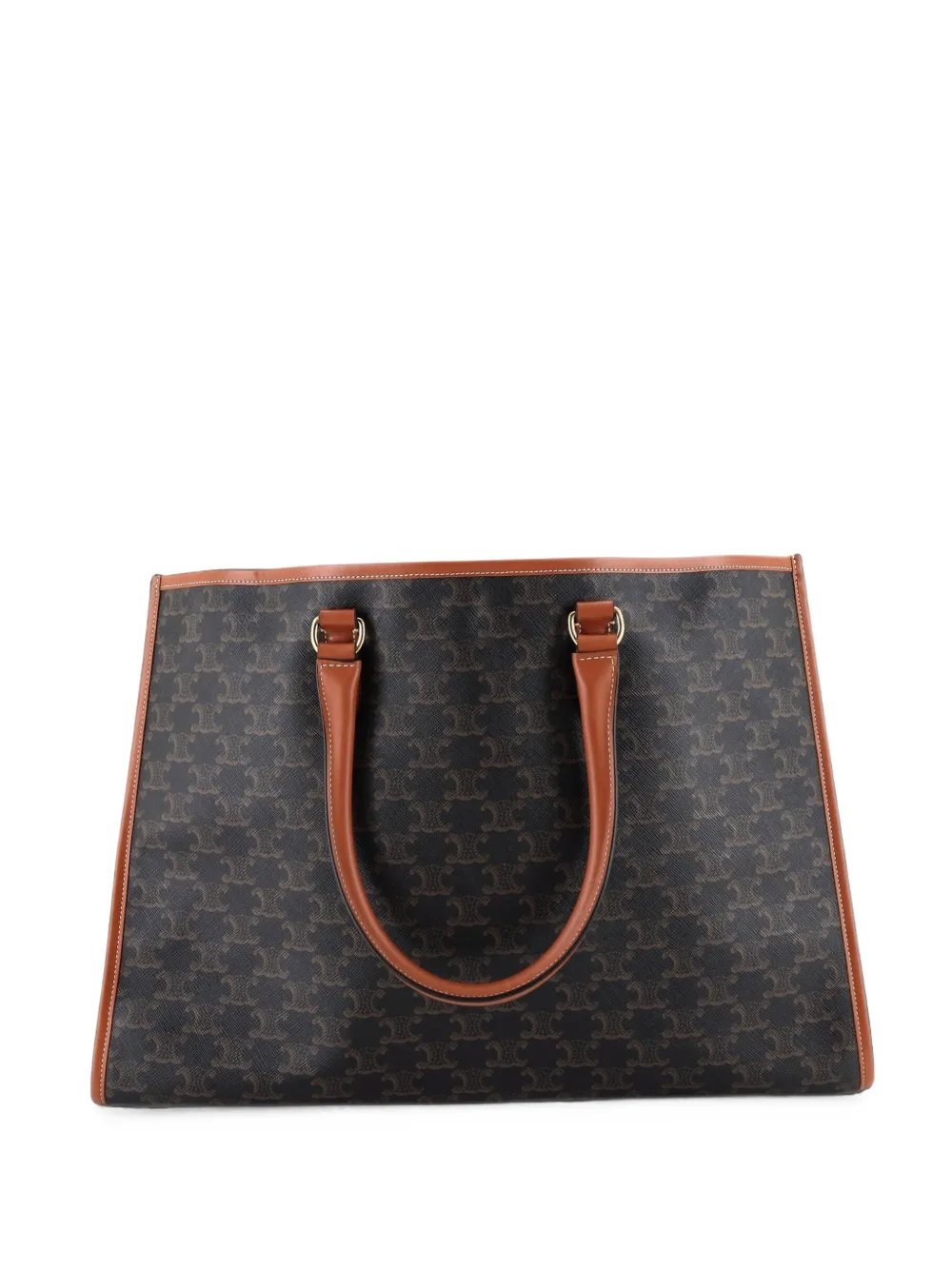 Horizontal Cabas Triomphe Coated Canvas tote bag