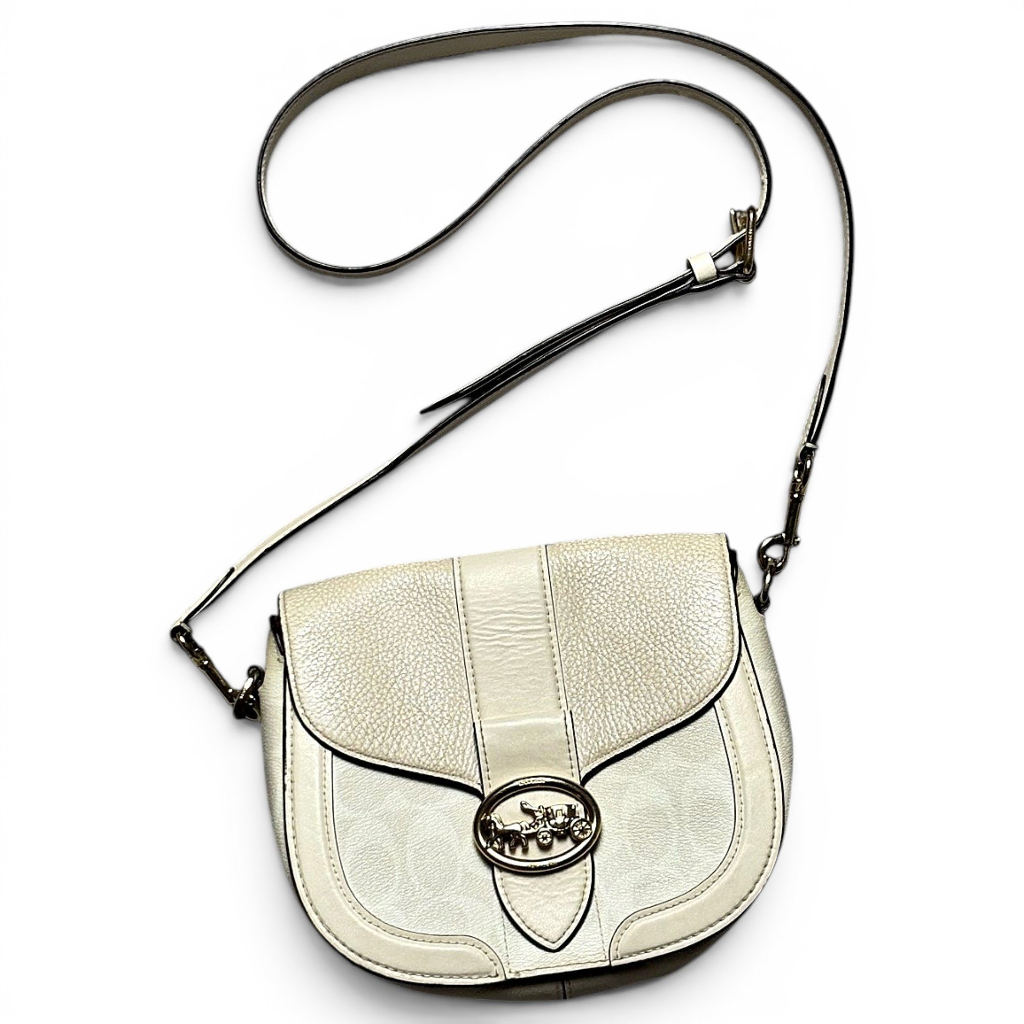 Leather crossbody bag