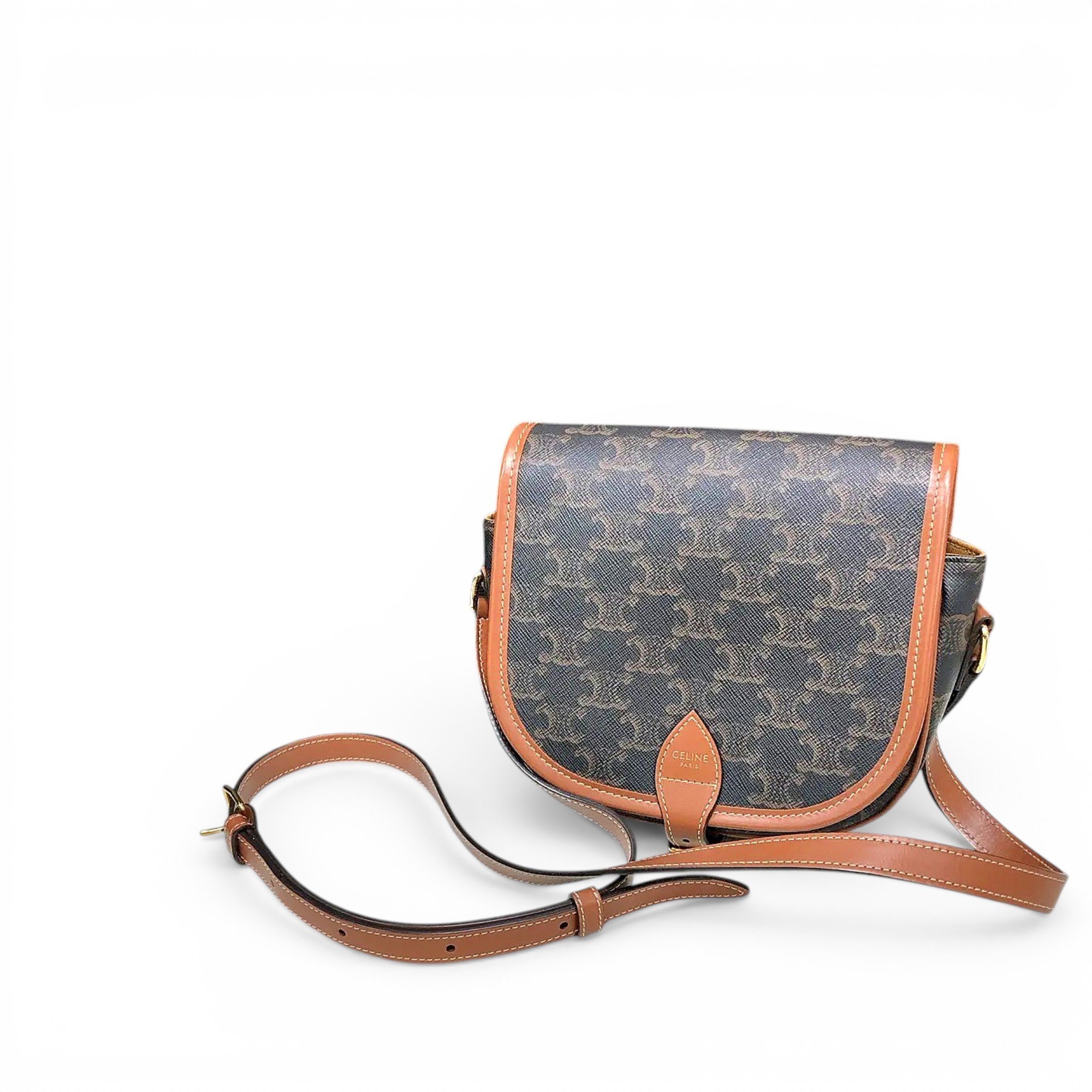Folco vinyl crossbody bag