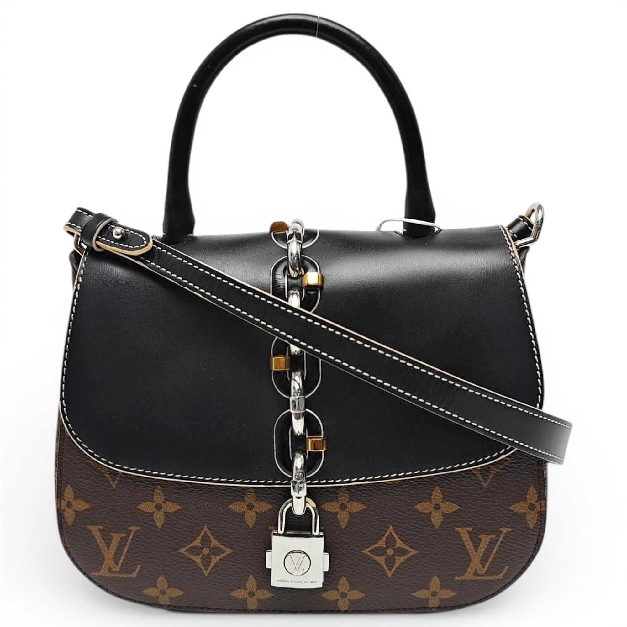 Chain It leather handbag
