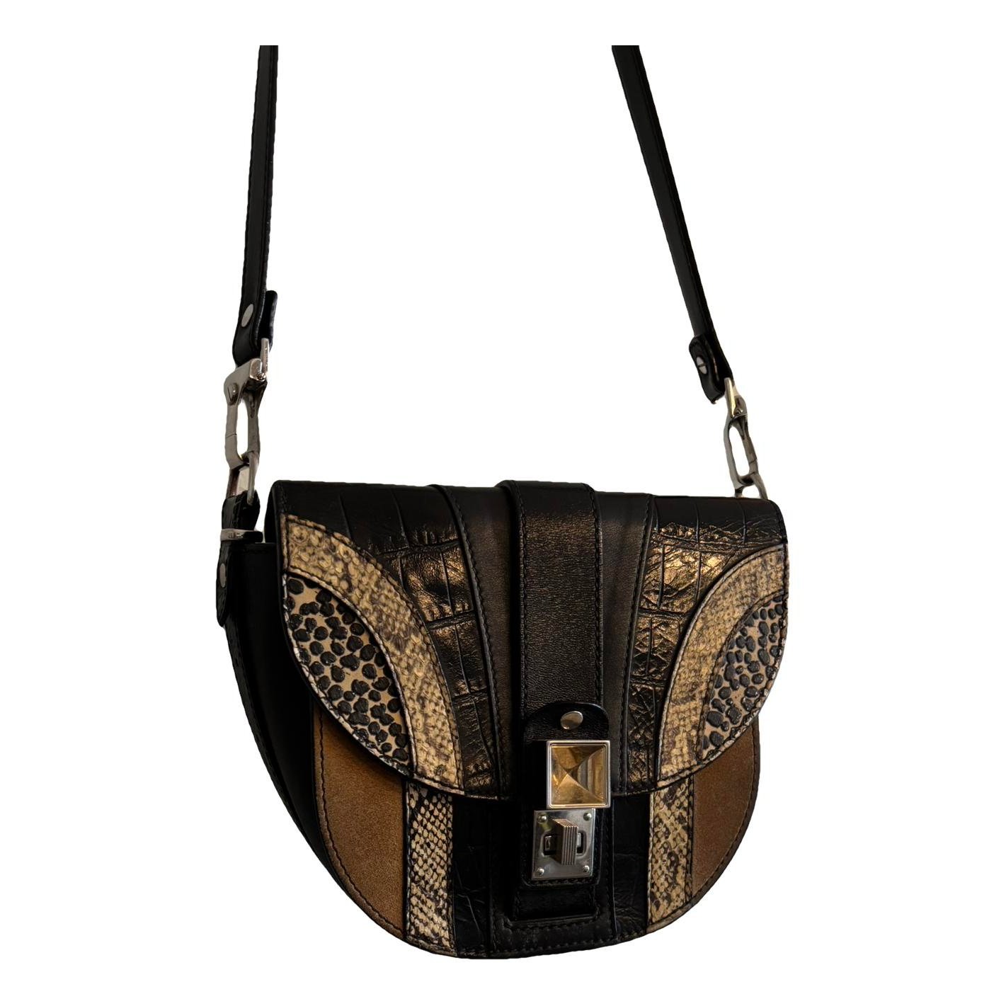 Leather crossbody bag