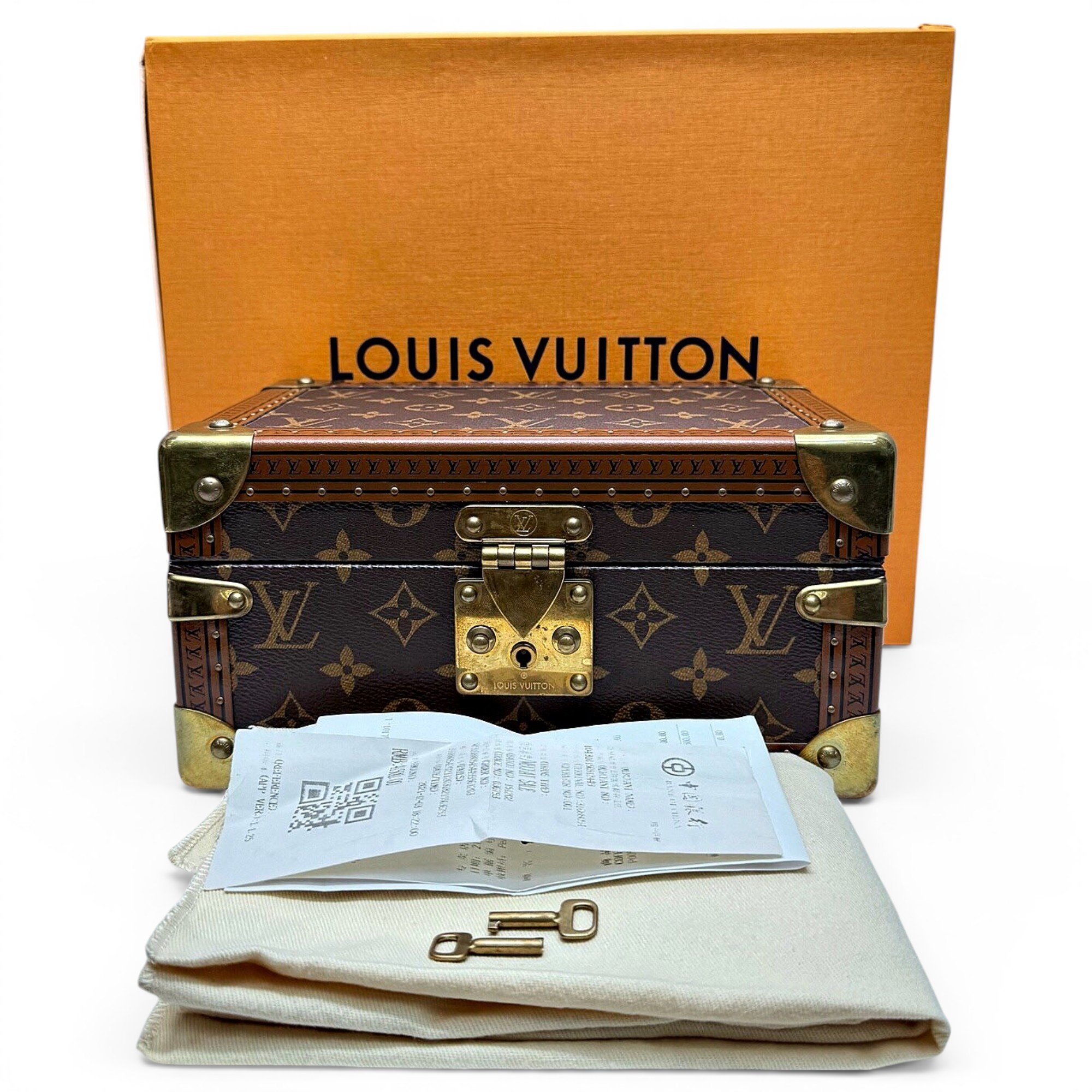 City Trunk leather handbag