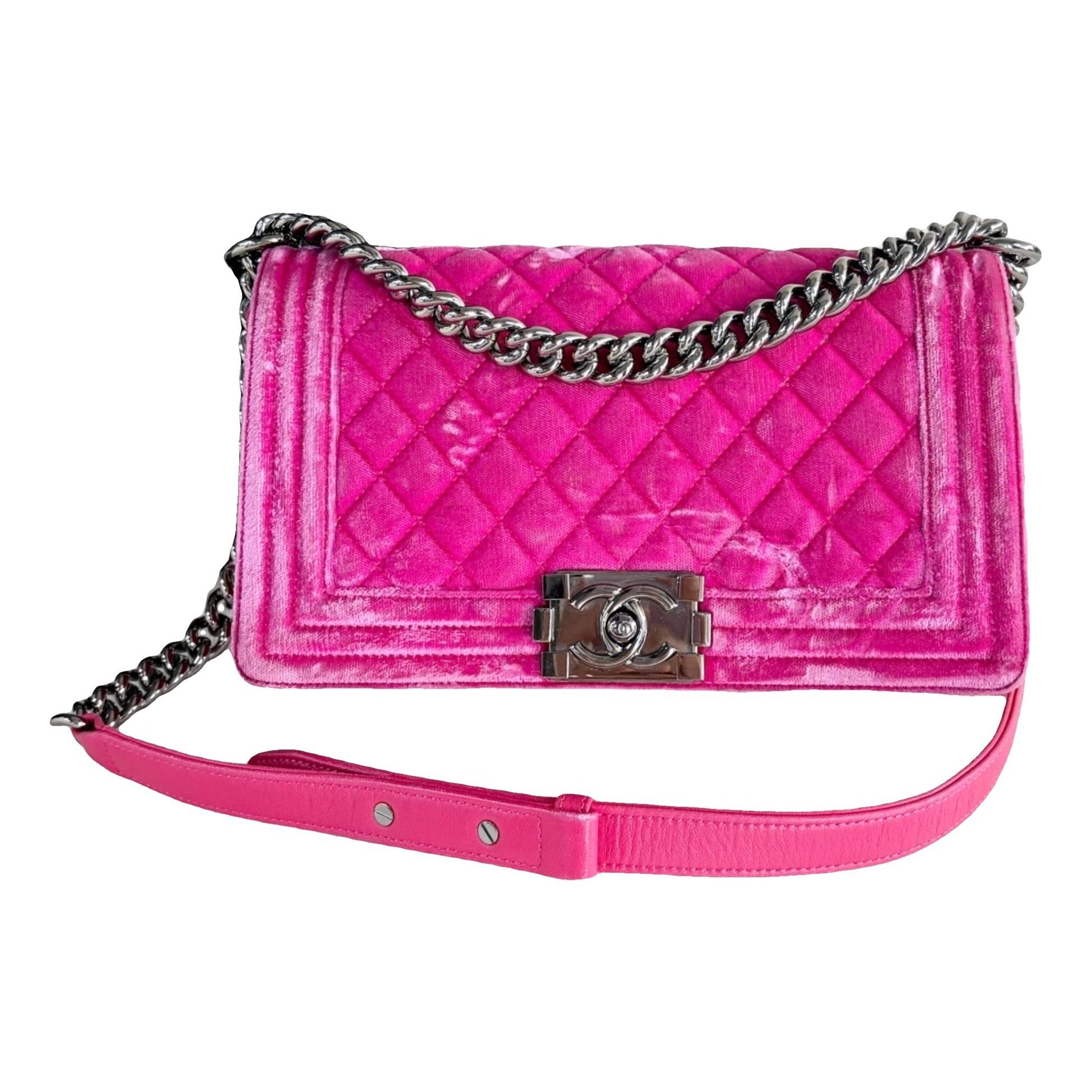 Boy velvet crossbody bag