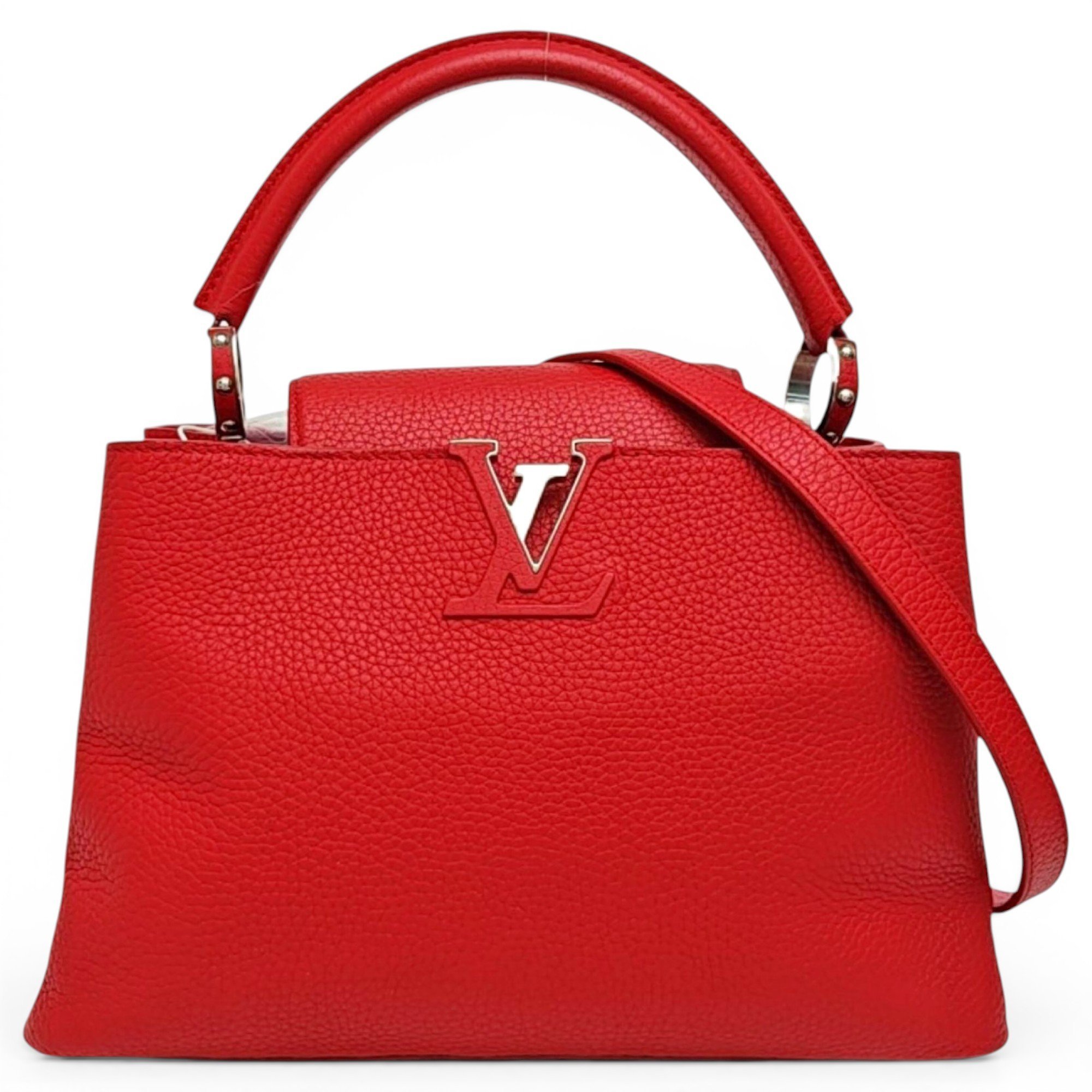 Capucines leather handbag