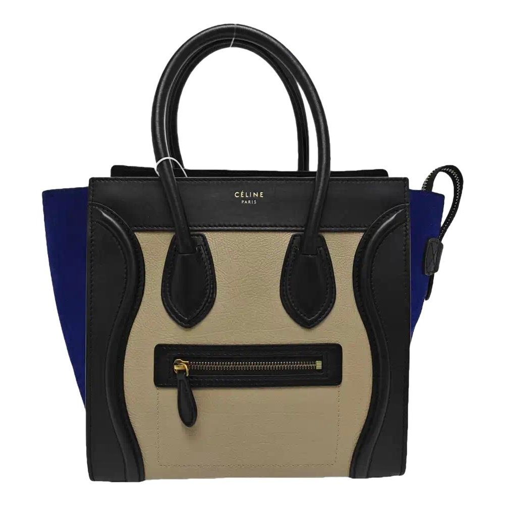 Luggage leather handbag
