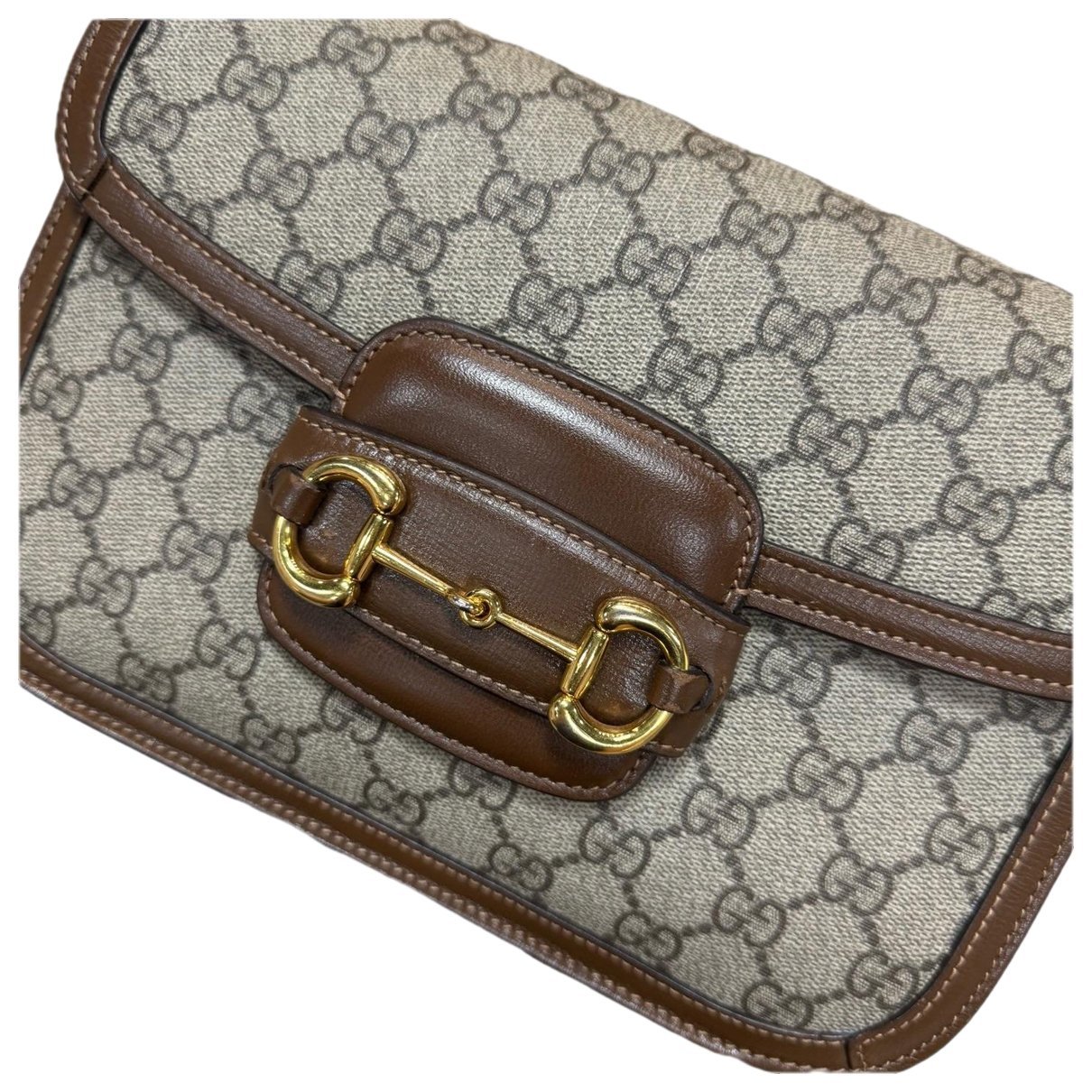 1955 leather handbag