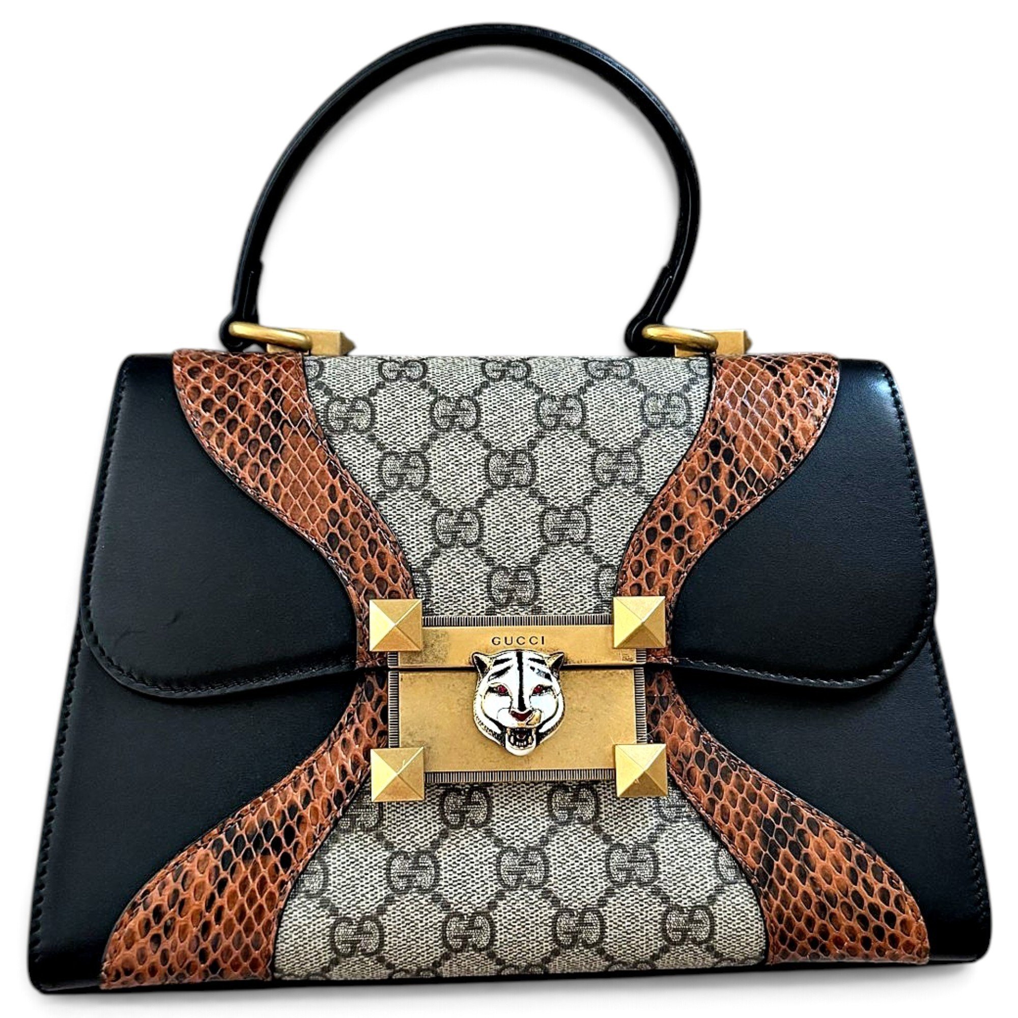 Queen Margaret leather handbag