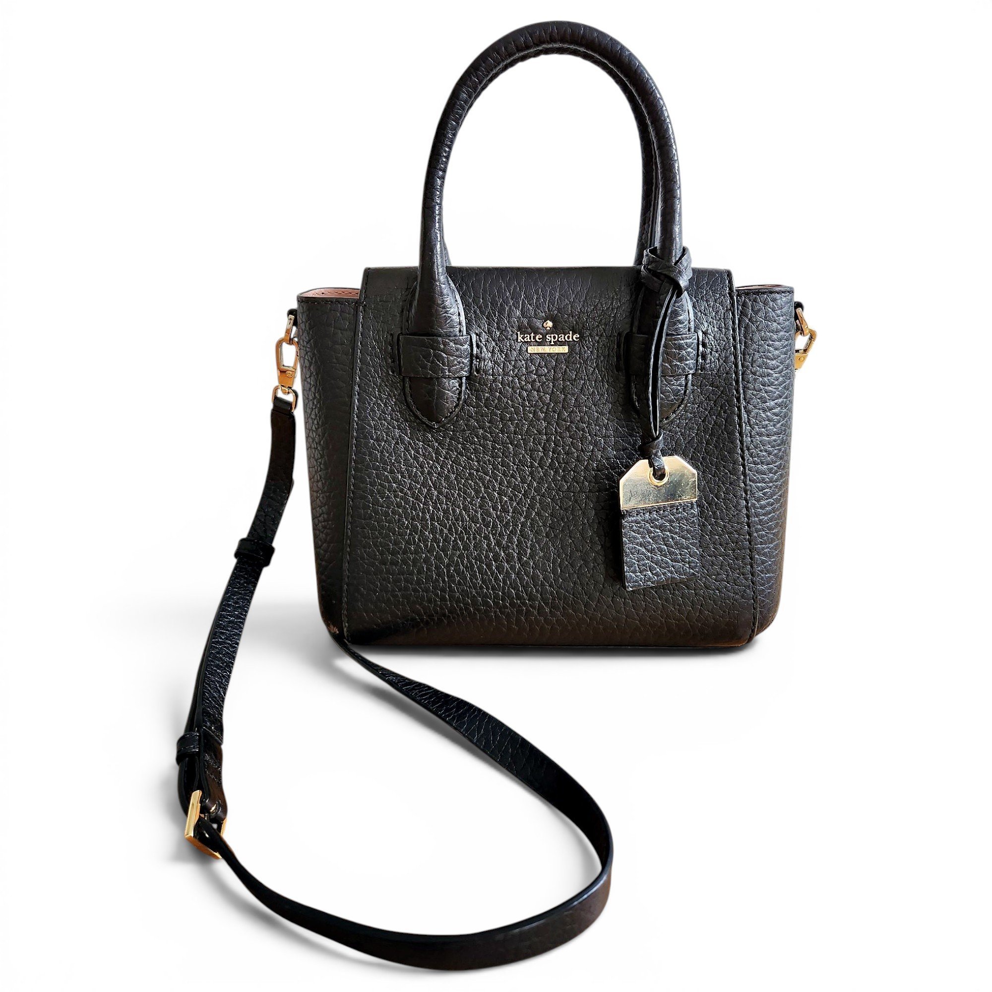 Leather satchel