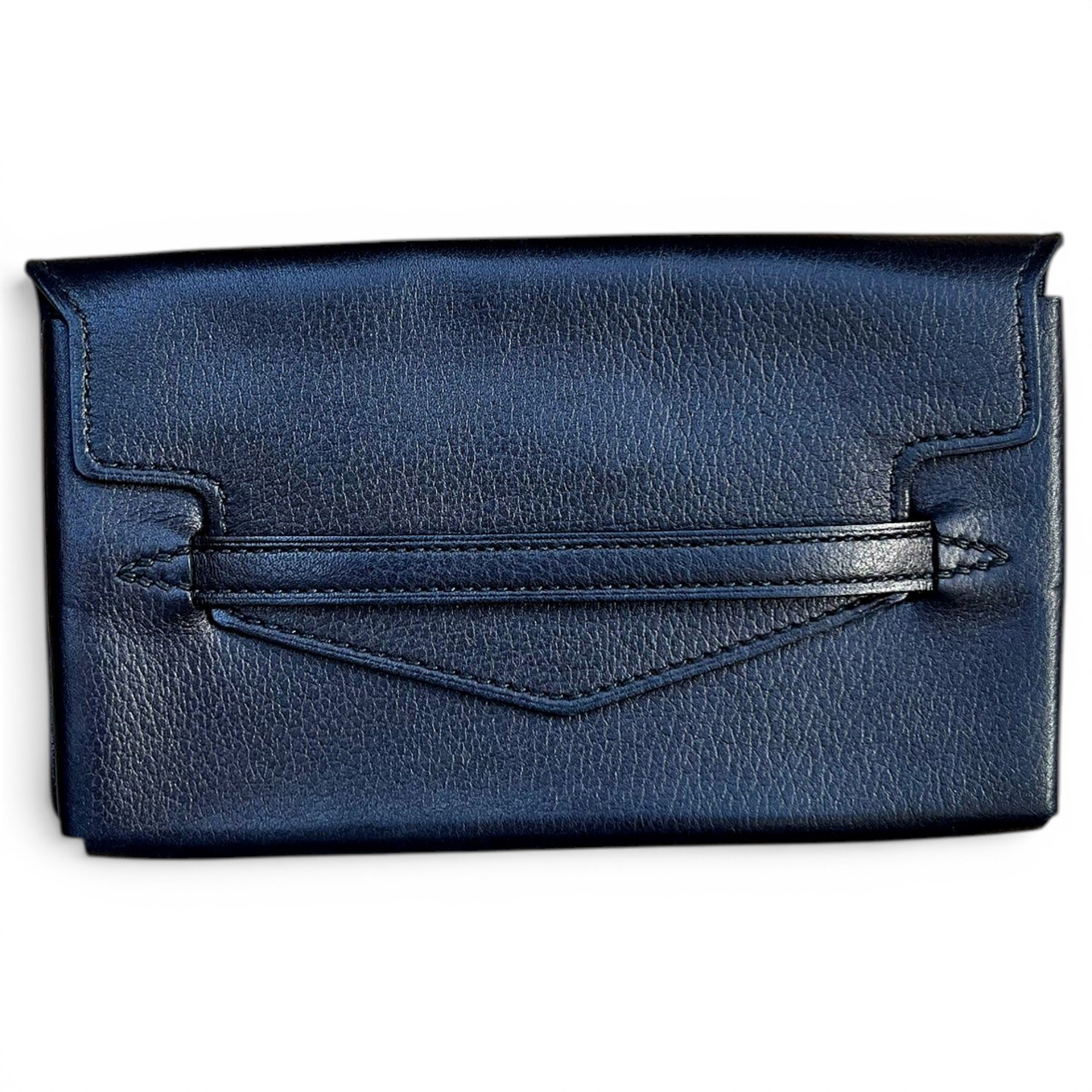 Faco leather clutch bag