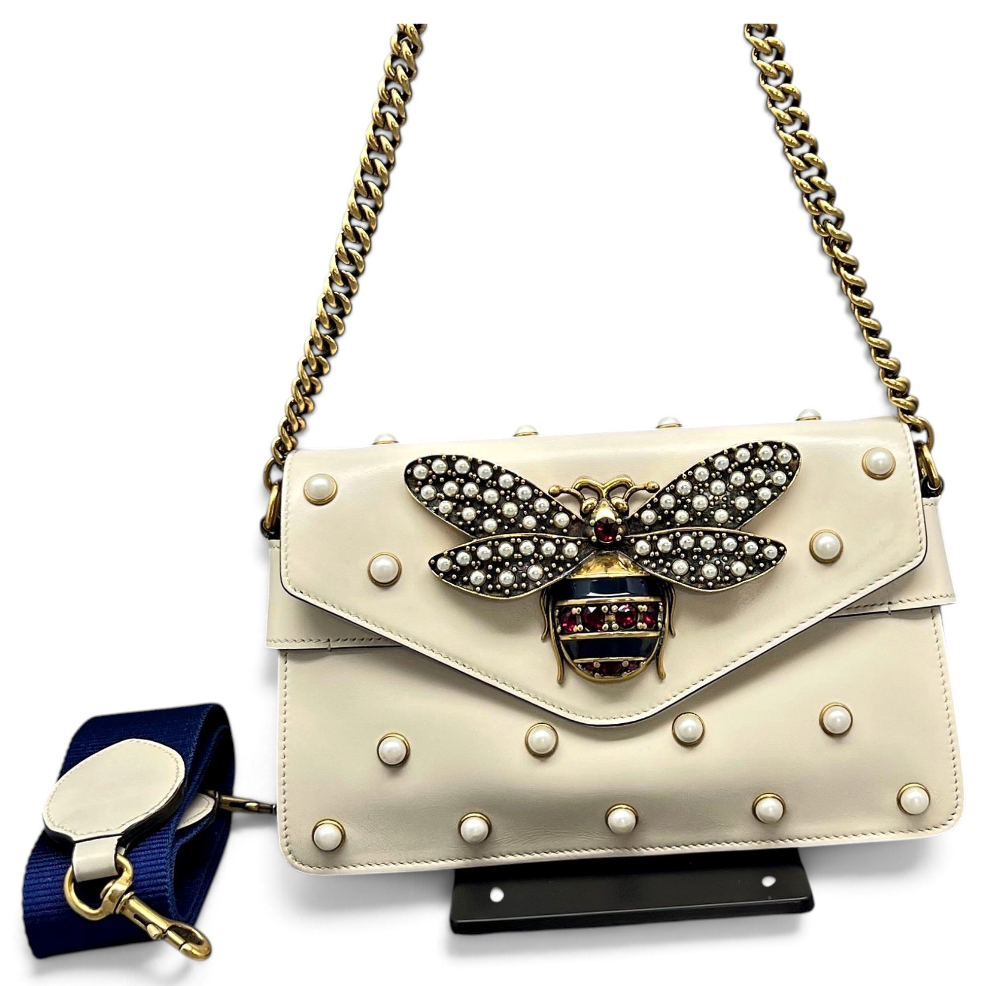 Queen Margaret leather handbag