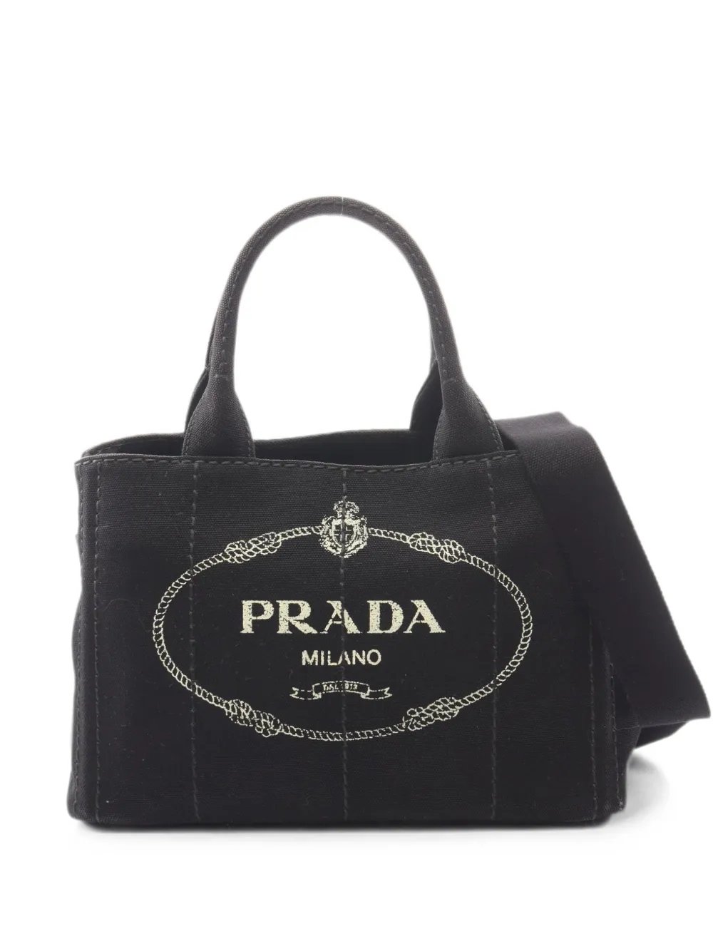 2000s Canapa logo-print tote bag