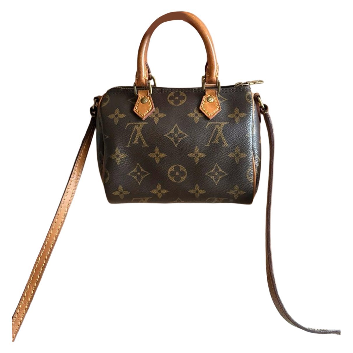 Speedy leather mini bag