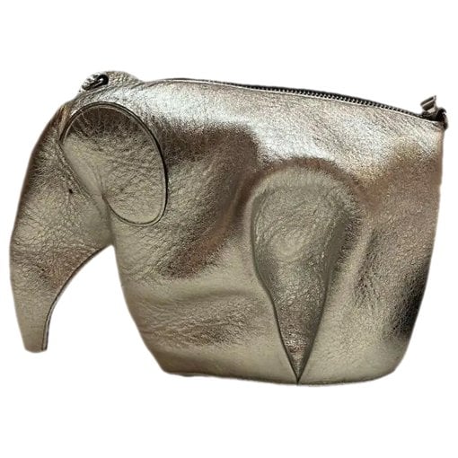 Animals leather handbag