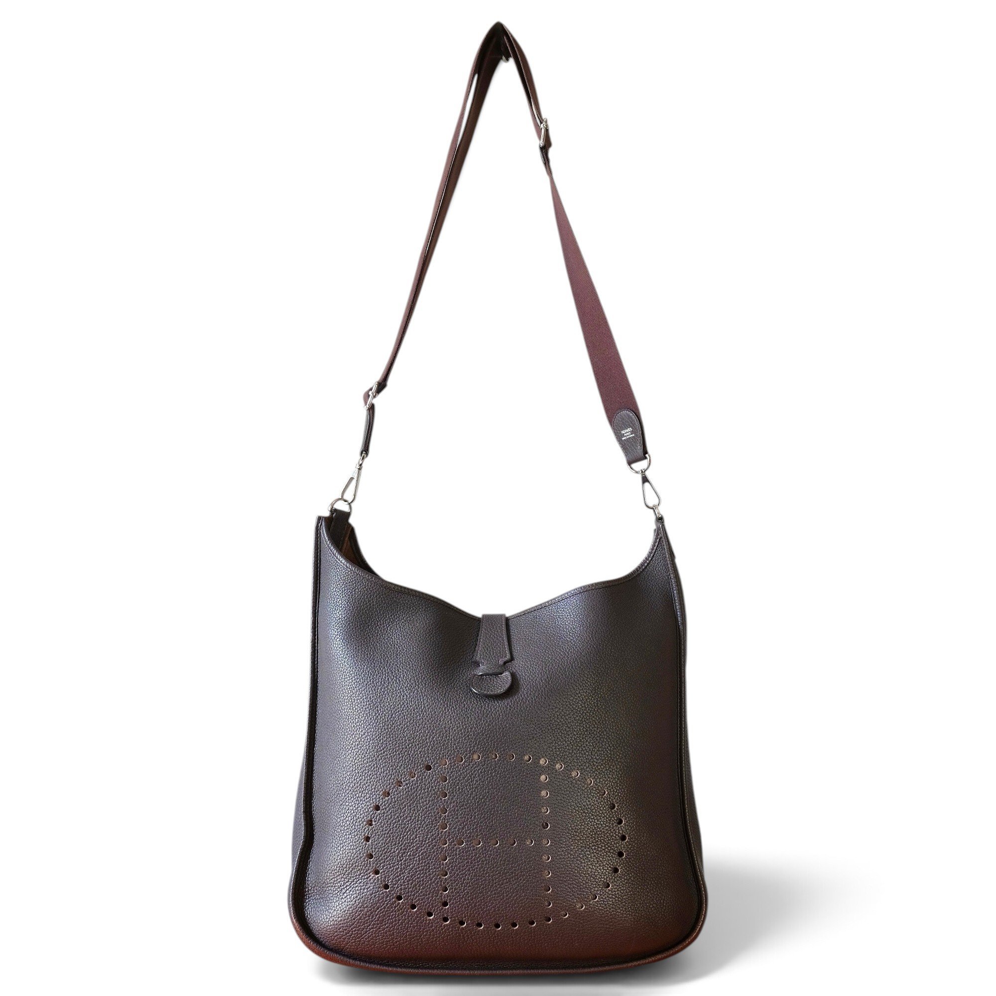Evelyne leather crossbody bag