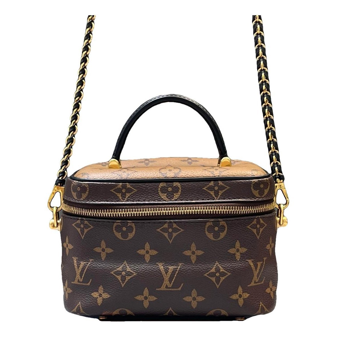 Vanity leather bag
