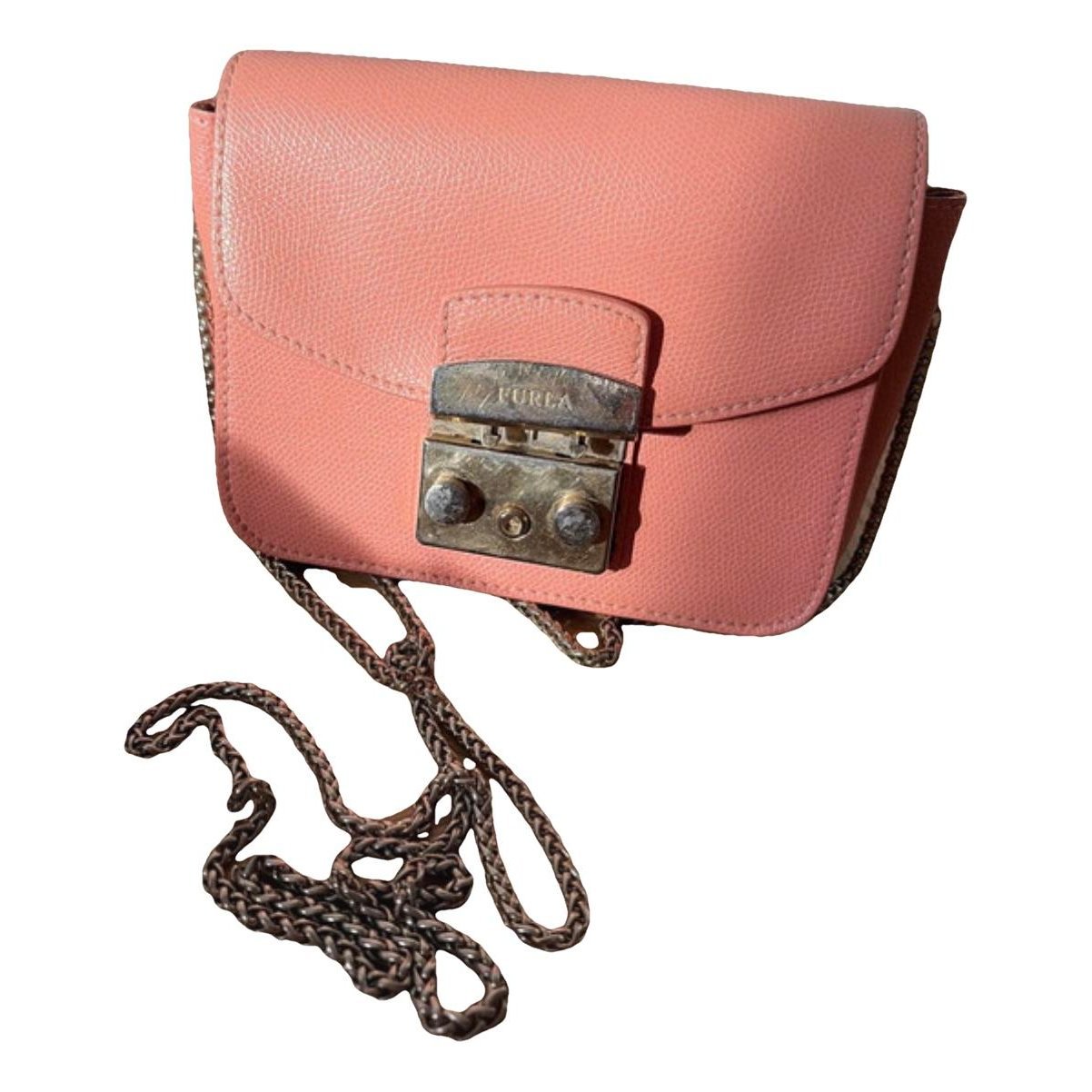 Metropolis leather crossbody bag