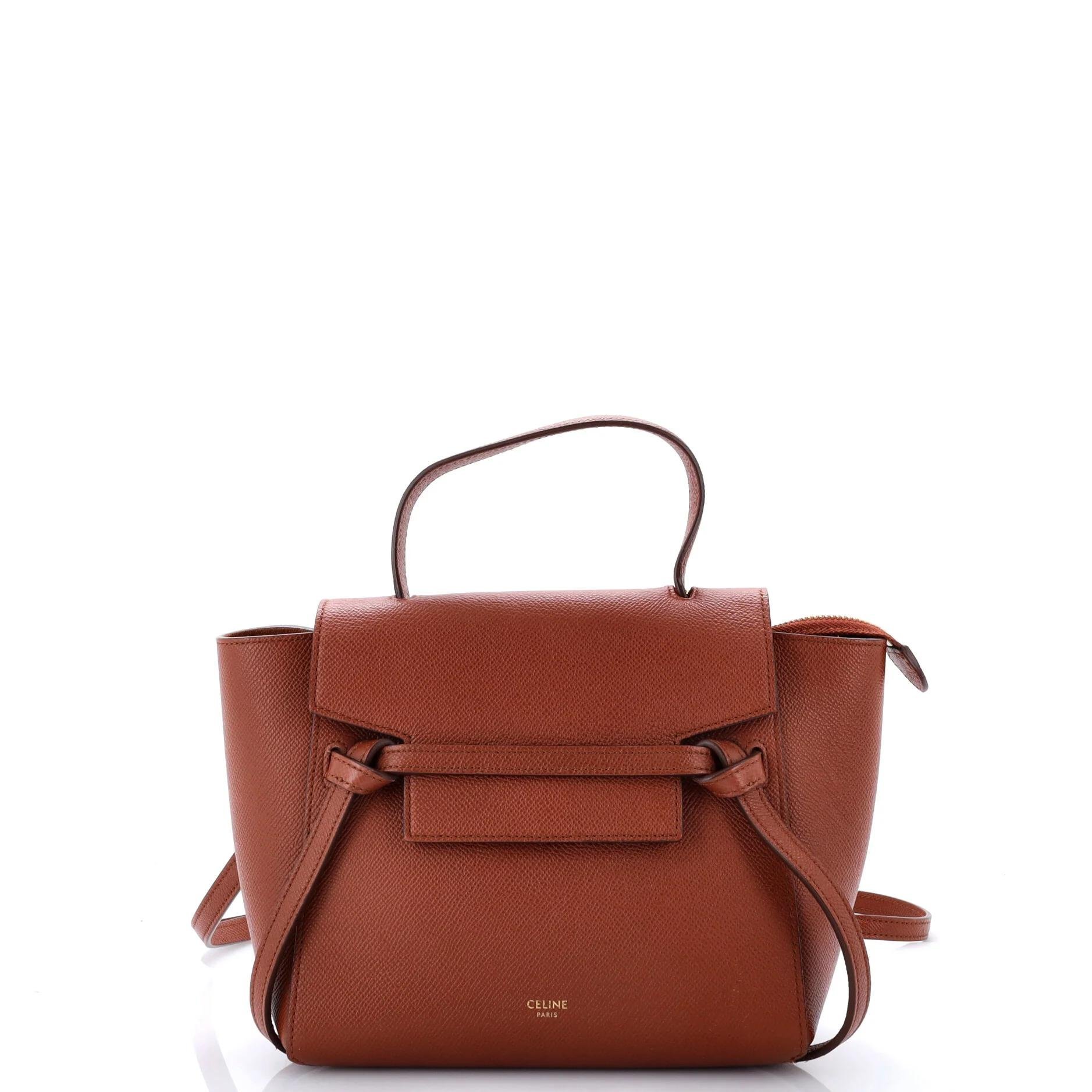 Leather handbag