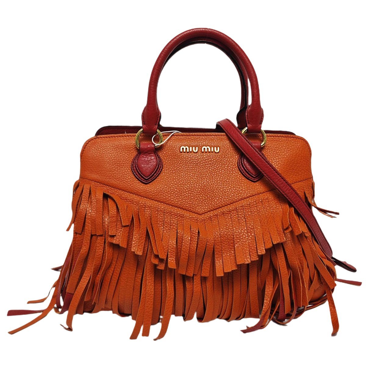 Leather handbag