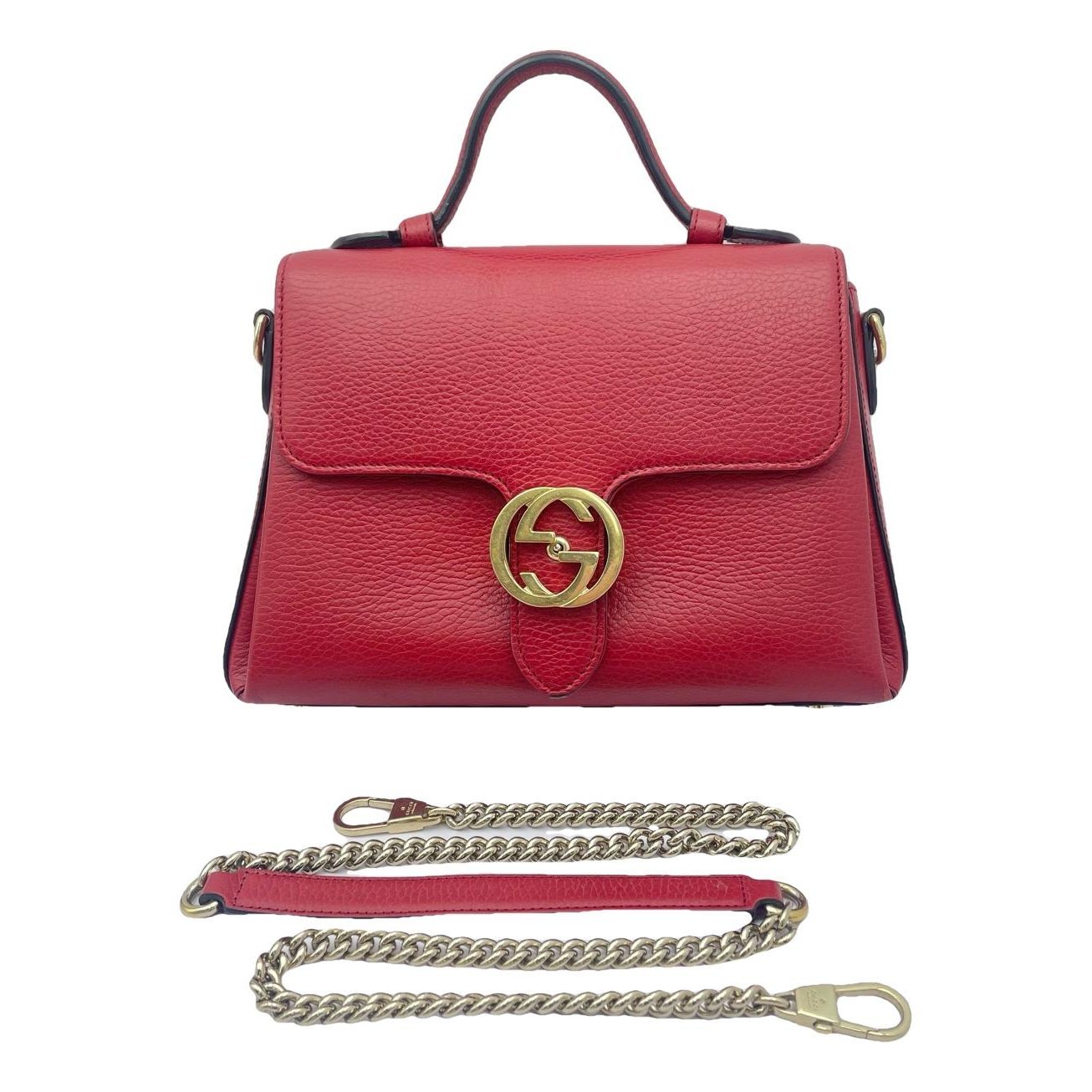 Leather handbag