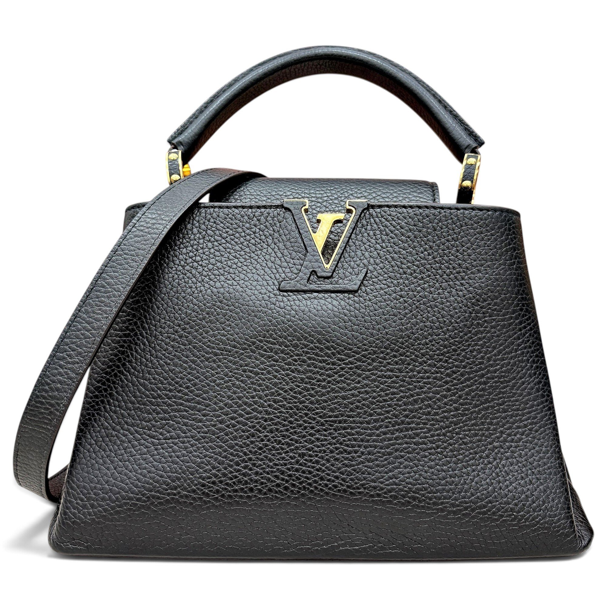 Capucines leather handbag