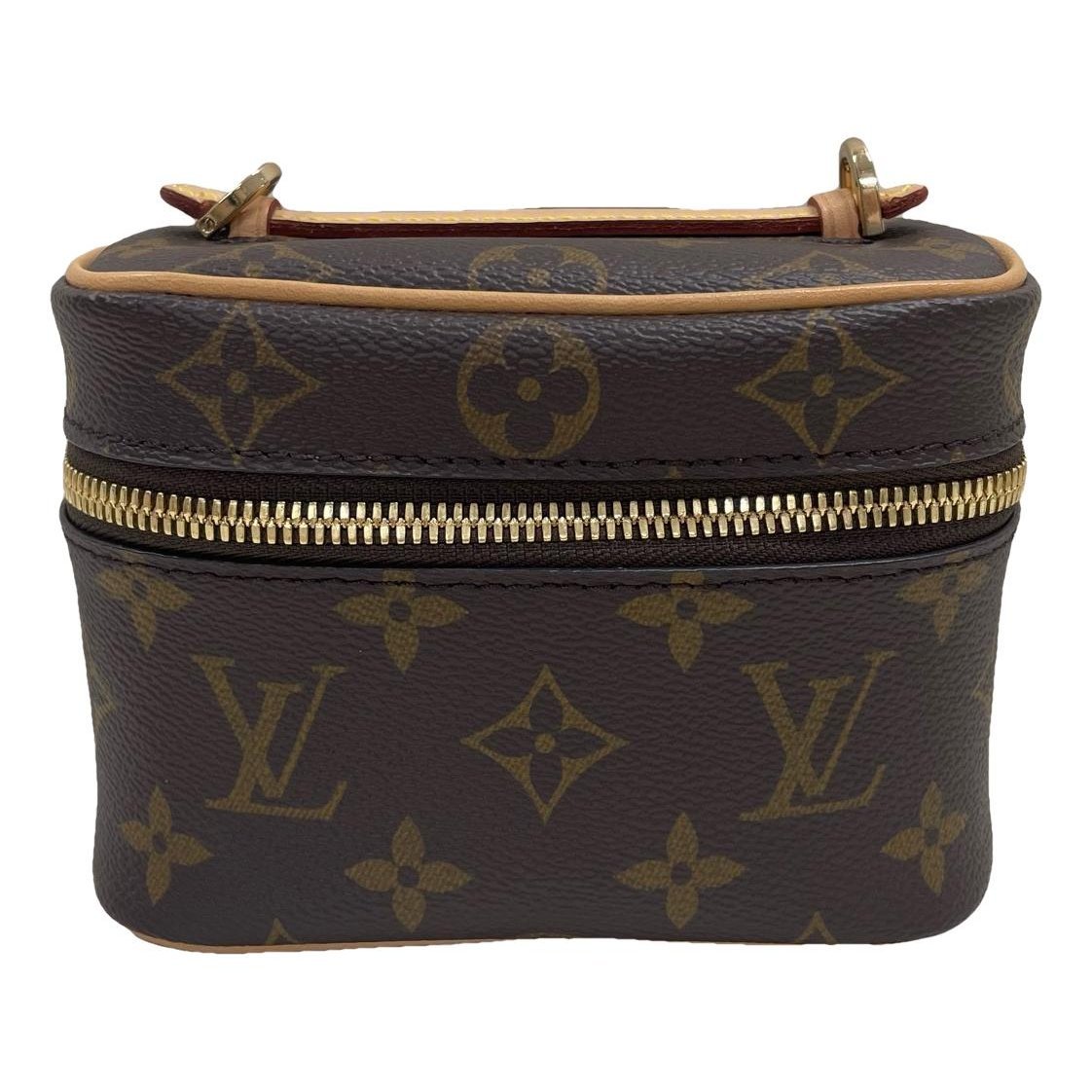 Vanity leather handbag