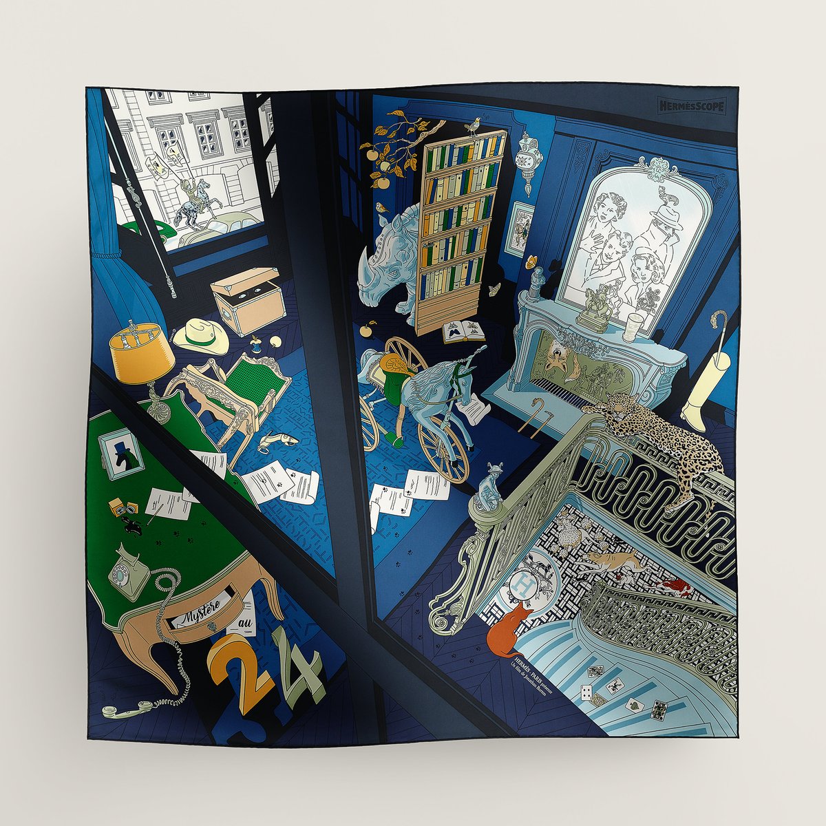 Lenço 90 Mystère au 24