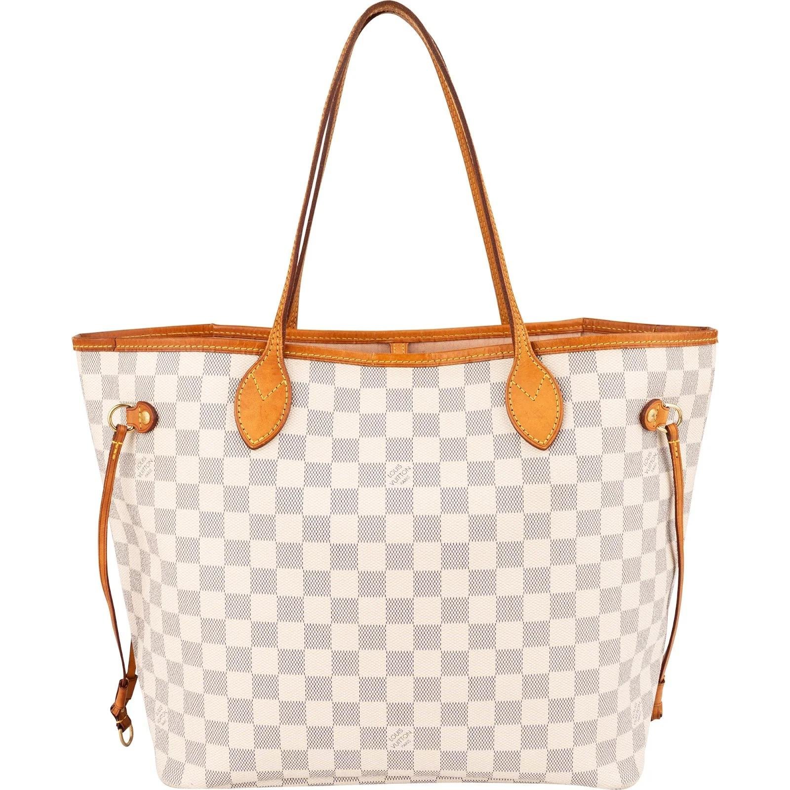 Neverfull leather handbag